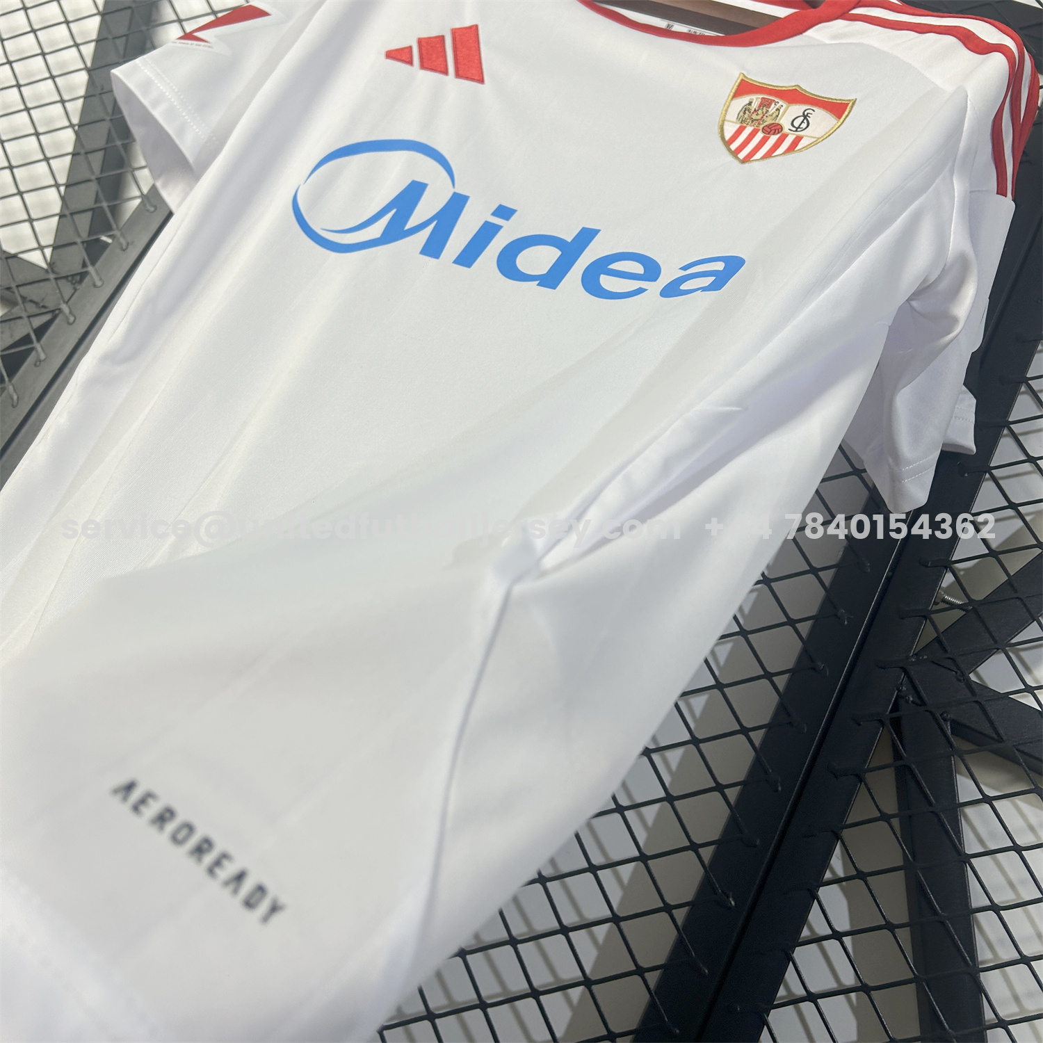 unitedfutballjersey-Sevilla 25-26 Home White Jersey - Fans Version