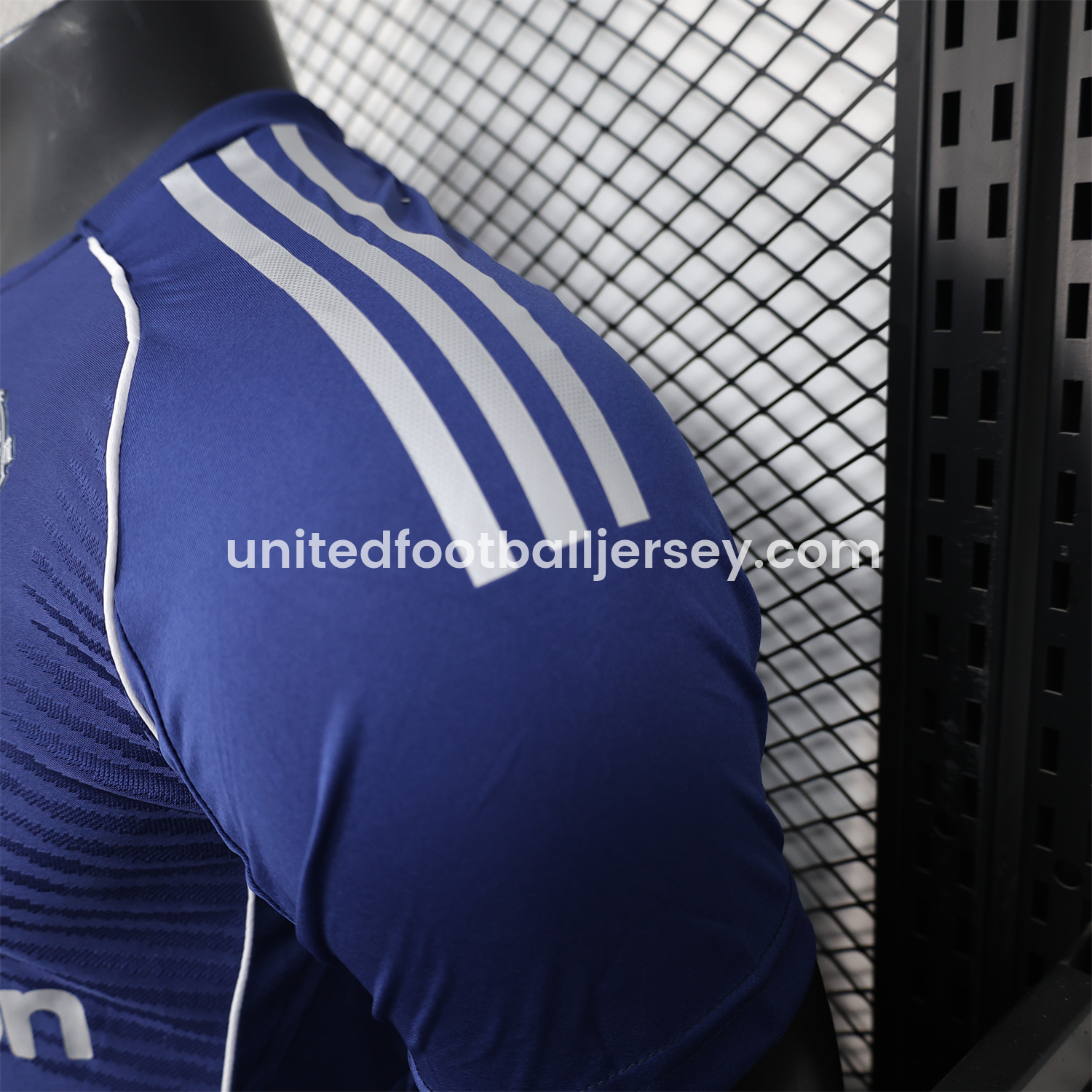 unitedfutballjersey-Manchester United 25-26 Blue Training Jersey - Player Version