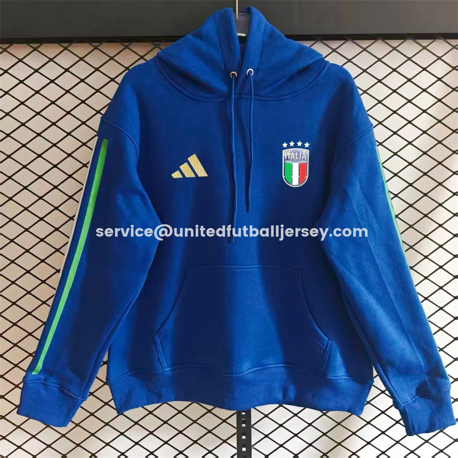 unitedfutballjersey-Italy 2026 Home Unisex Pullover Hoodie