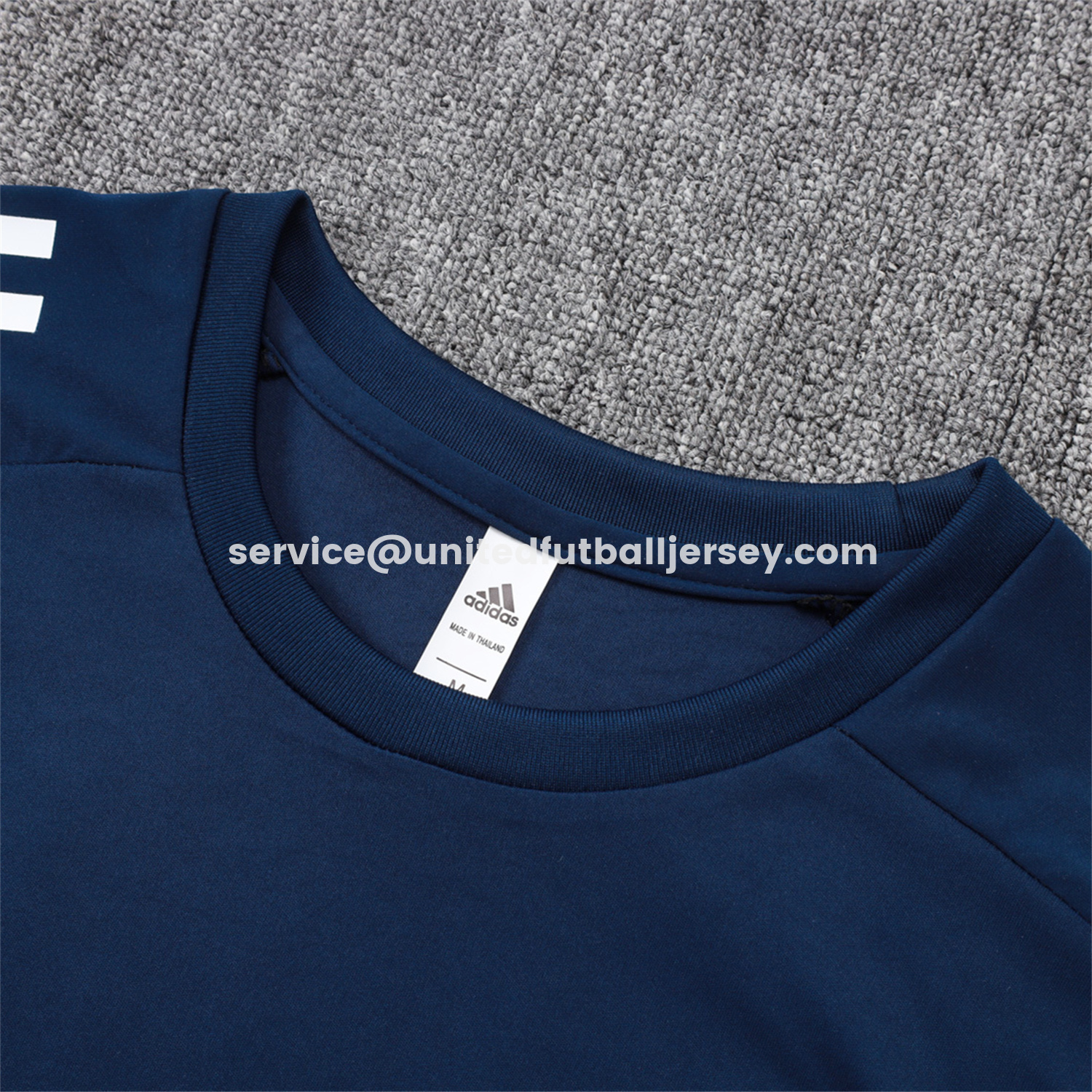 unitedfutballjersey-Real Madrid 25-26 Short-Sleeve Training Set - Royal Blue Vest & Shorts