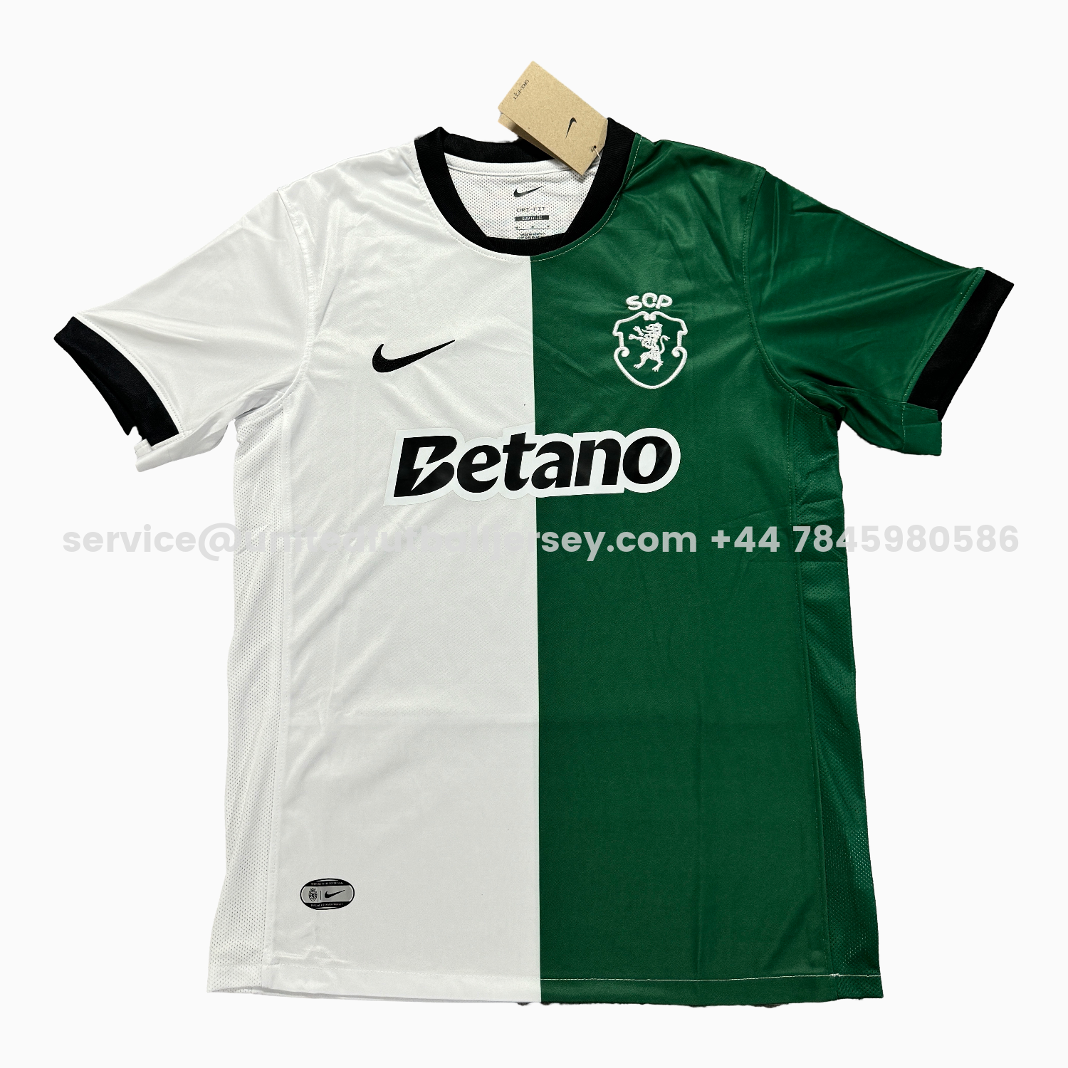 unitedfutballjersey-Sporting CP 25-26 Green And White Special Jersey - Fans Version