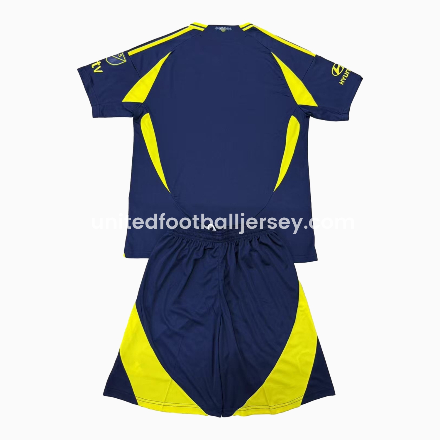unitedfutballjersey-Nashville SC 2025 Away Kids Kit