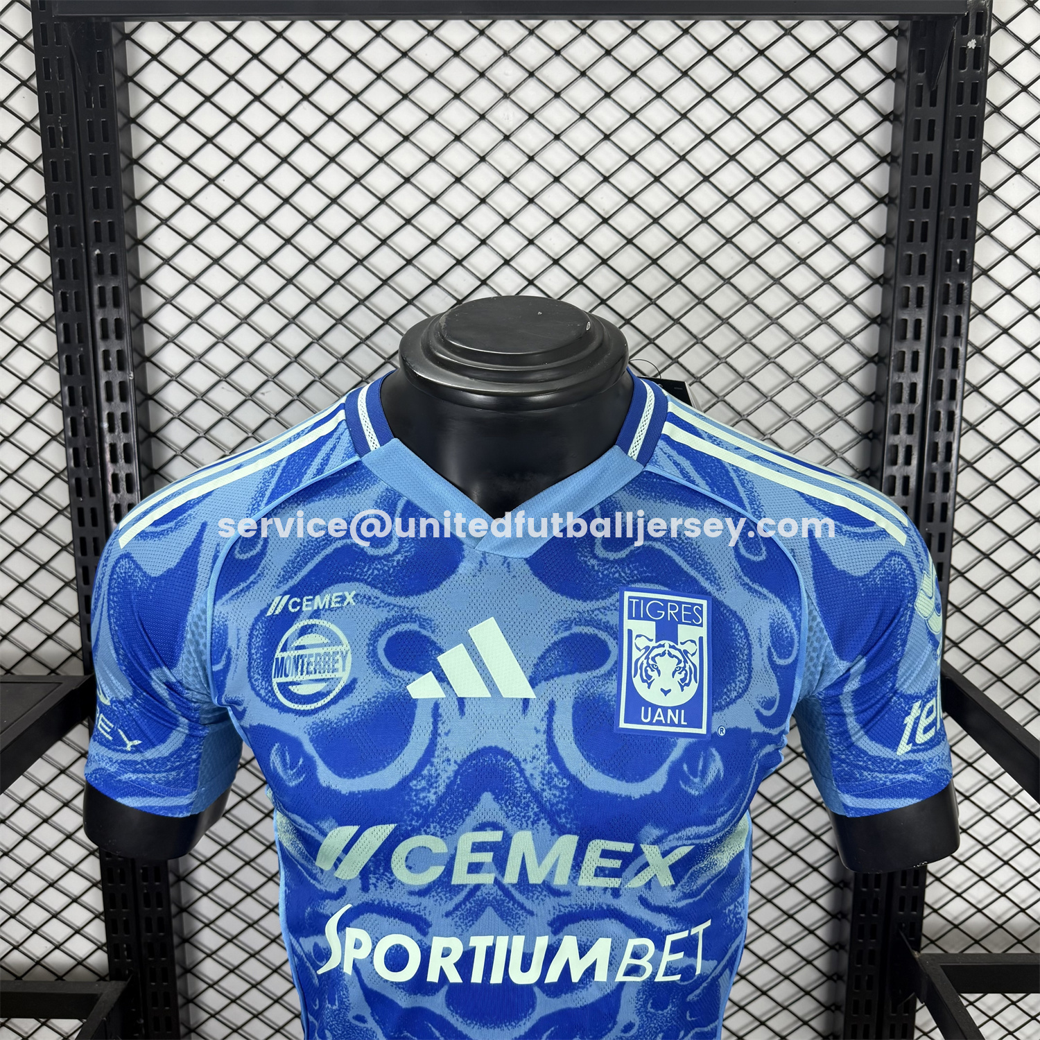 unitedfutballjersey-Tigres UANL 25-26 Away Jersey With All Sponsors - Player Version