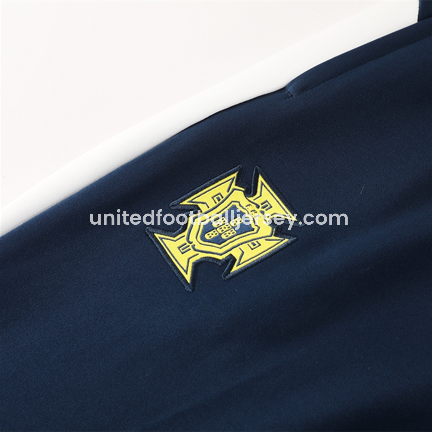 unitedfutballjersey-Portugal 25-26 Jacket Training Tracksuit - Deep Blue Jackets and Pants