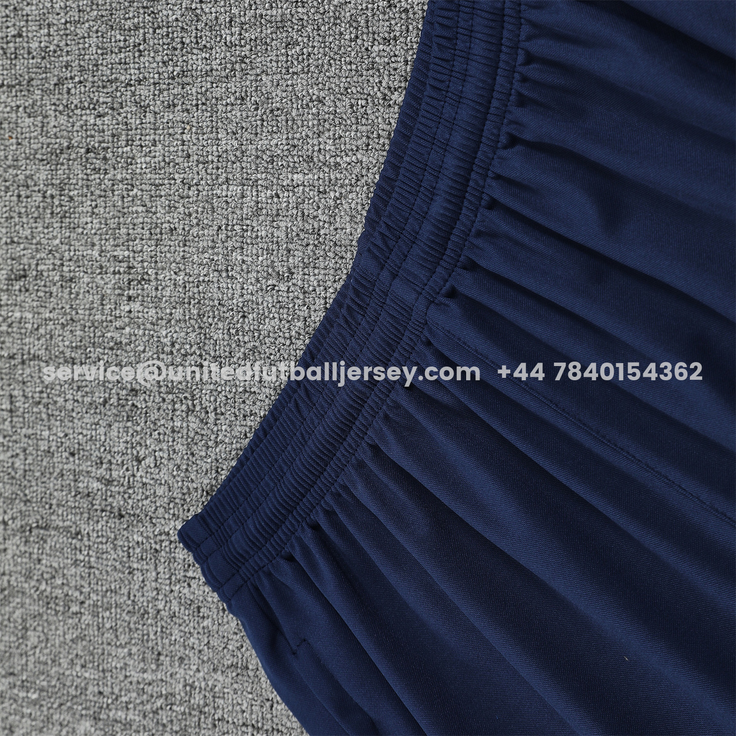 unitedfutballjersey-Barcelona 25-26 Vest Training Set - Cream Vest & Deep Blue Shorts