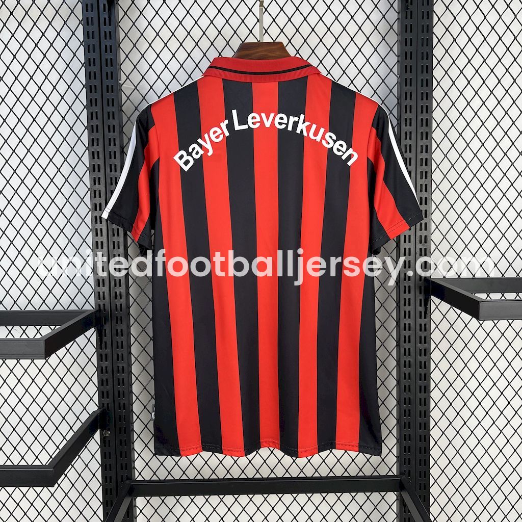 unitedfutballjersey-Retro Bayer 04 Leverkusen 2000-01 Home Jersey