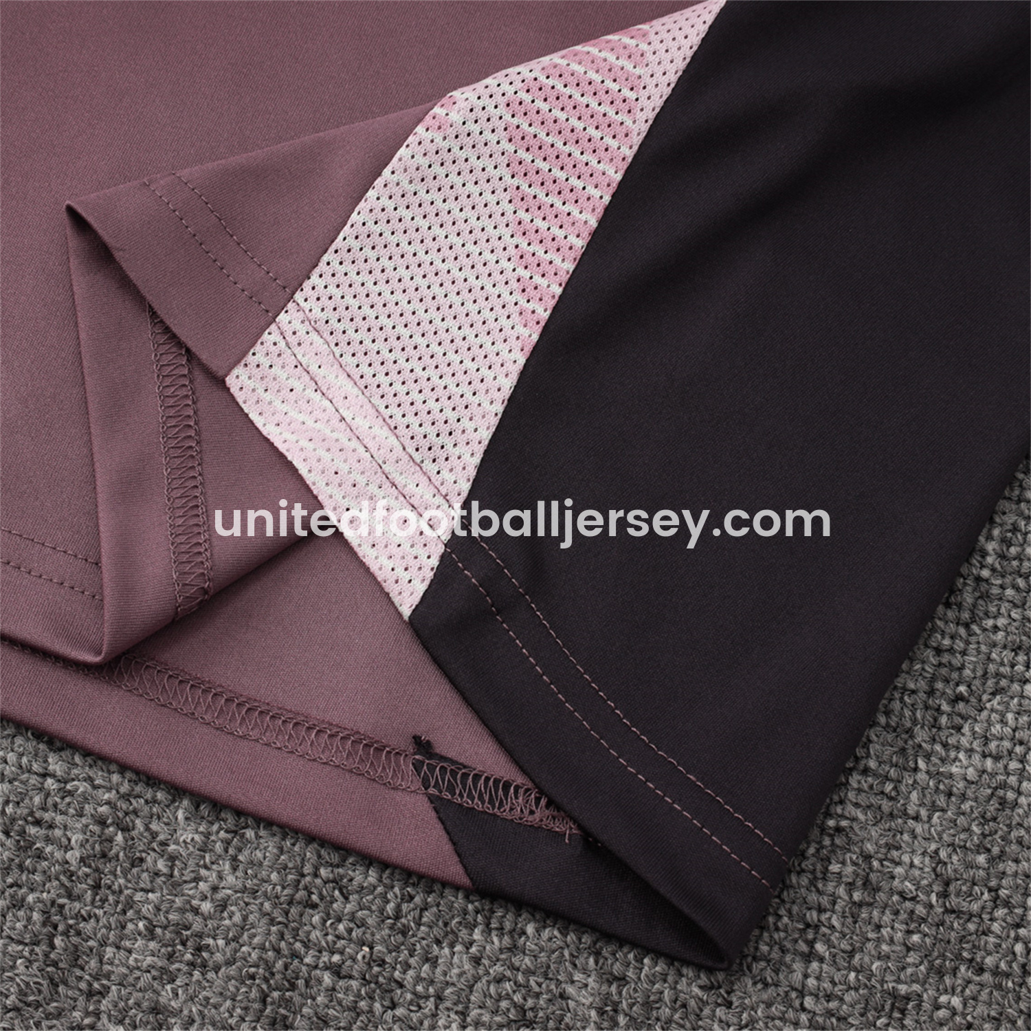 unitedfutballjersey-Arsenal 25-26 Vest Training Set - Purple Vest and Deep Purple Shorts