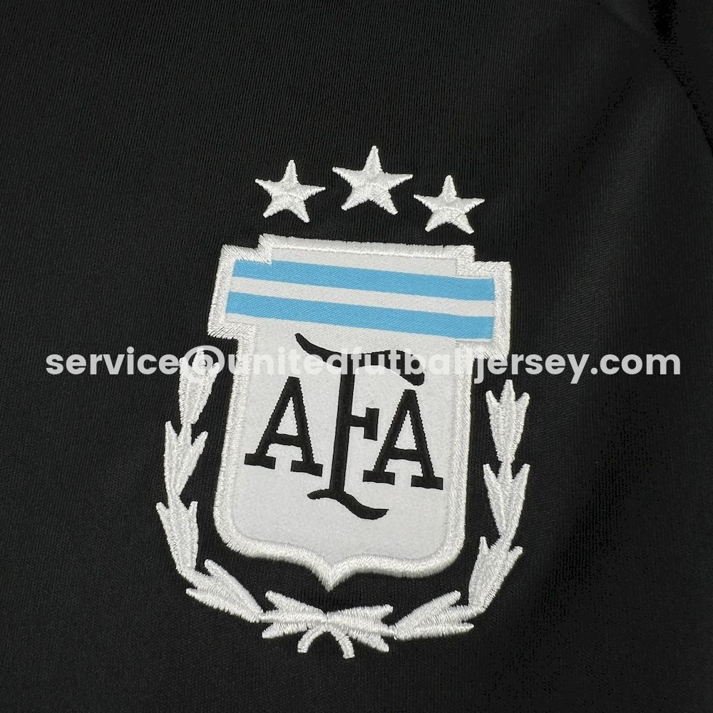 unitedfutballjersey-Argentina 2026 Goalkeeper Black Jersey - Fans Version
