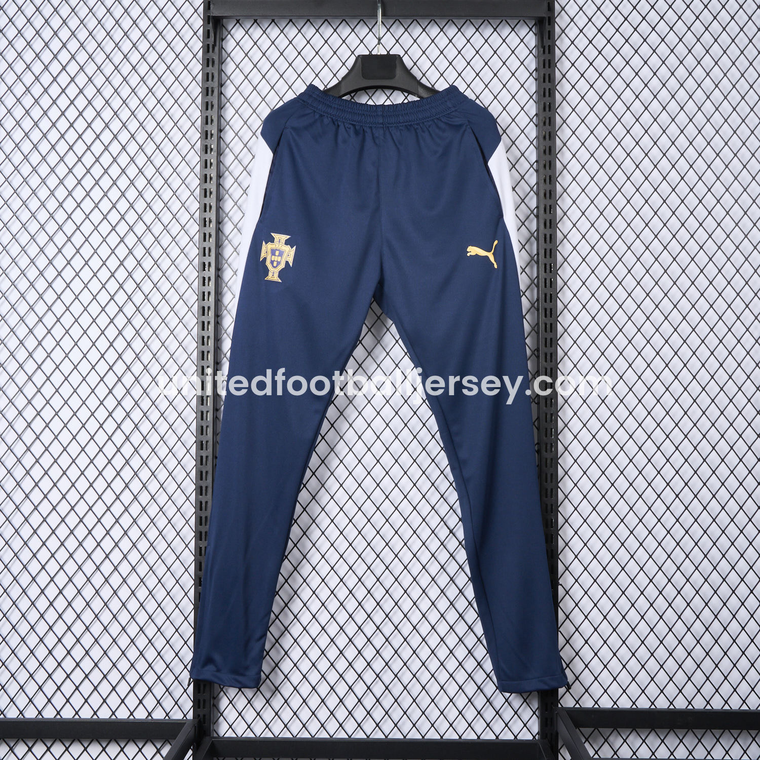 unitedfutballjersey-Portugal 25-26 Navy Blue Training Pants - Player Version