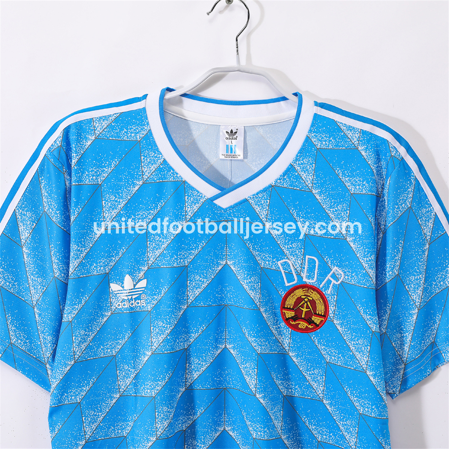 unitedfutballjersey-Retro East Germany 1988 Away Jersey