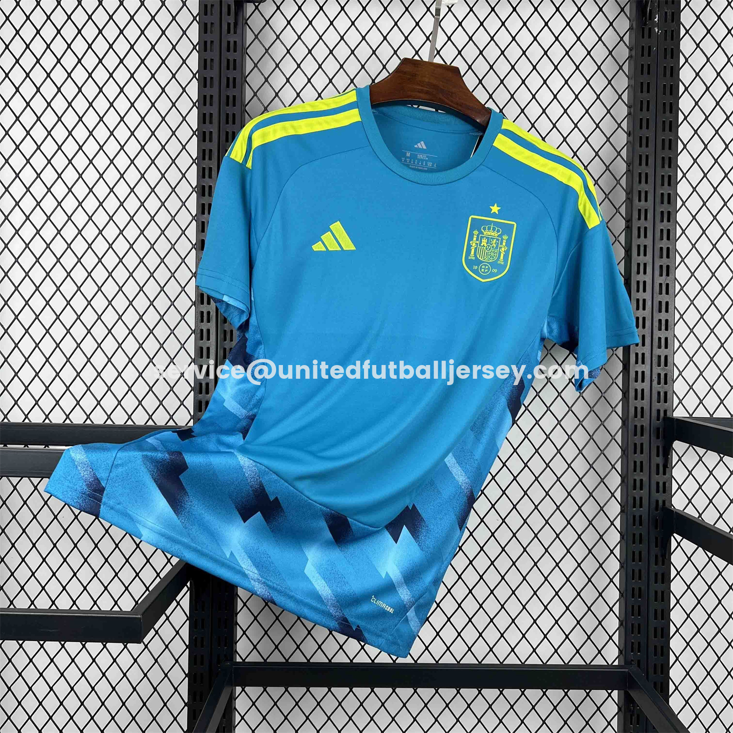 unitedfutballjersey-Spain 2026 Goalkeeper Blue Jersey - Fans Version