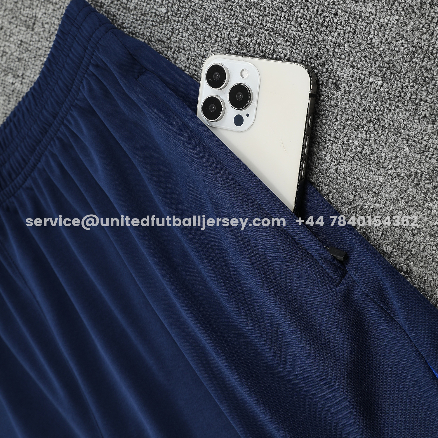 unitedfutballjersey-Paris Saint-Germain PSG 25-26 Vest Training Set - Red Vest & Deep Blue Shorts