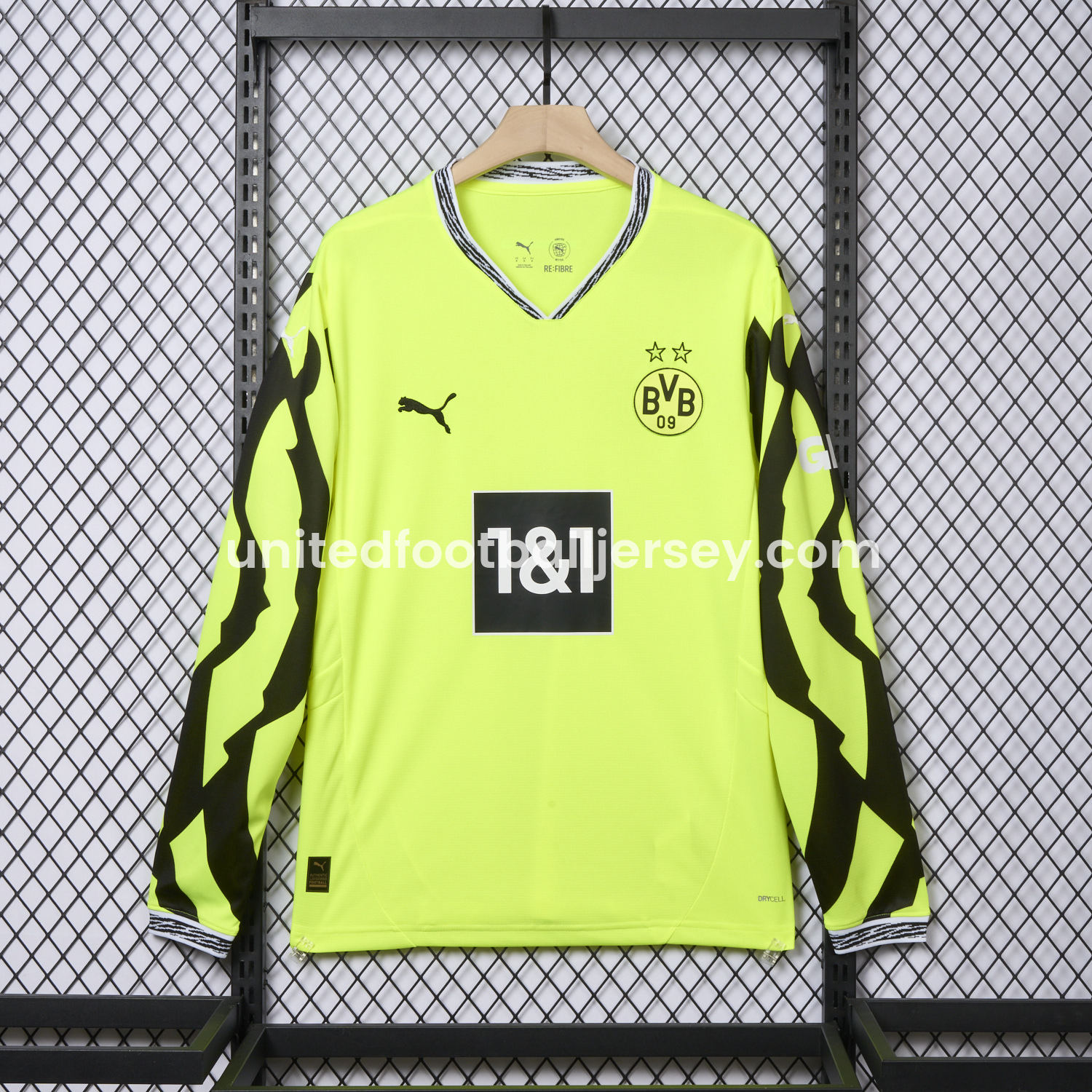 unitedfutballjersey-Dortmund 24-25 Yellow Alert Special Edition Long Sleeve Jersey - Fans Version