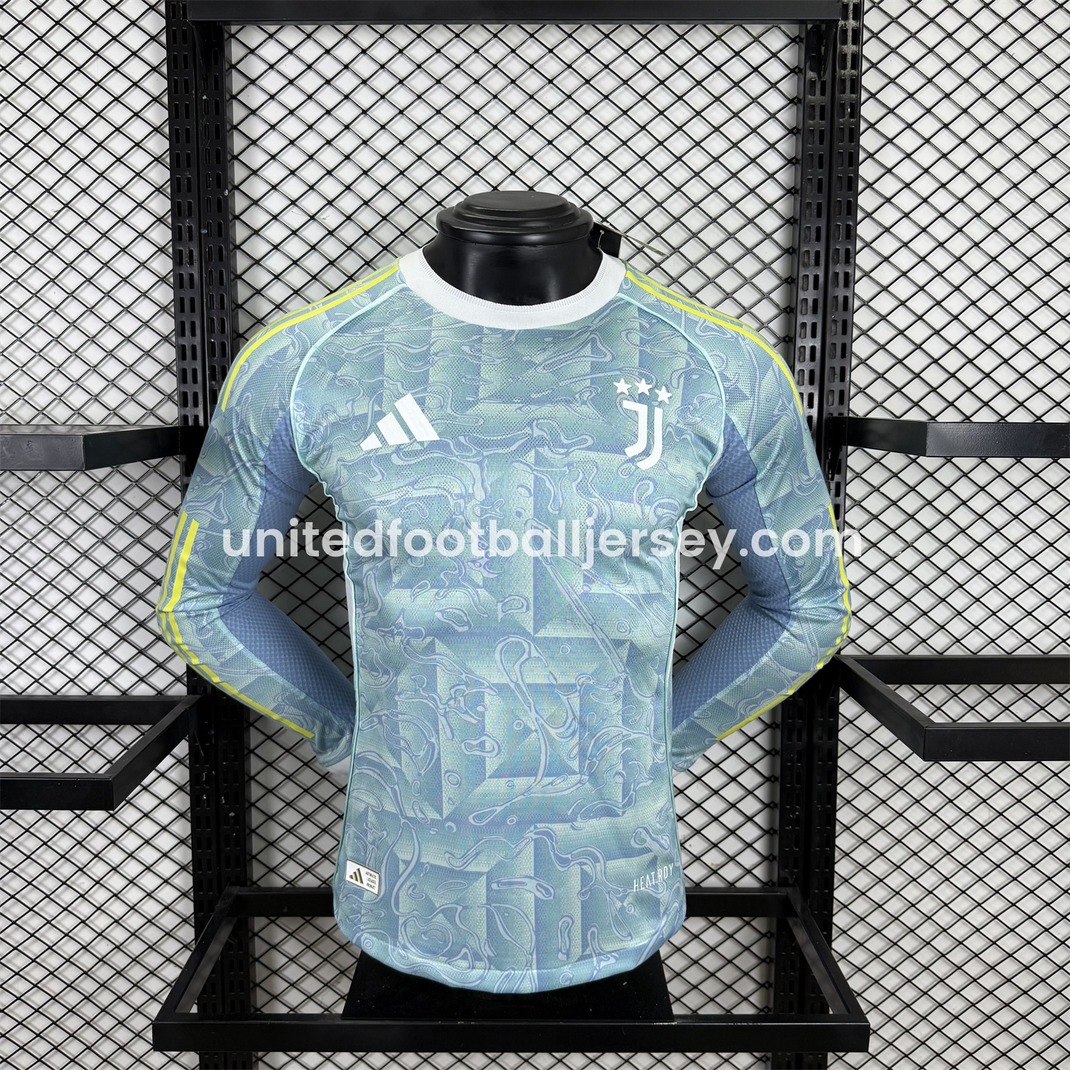 unitedfutballjersey-Juventus 25-26 Away Long Sleeves Jersey - Player Version