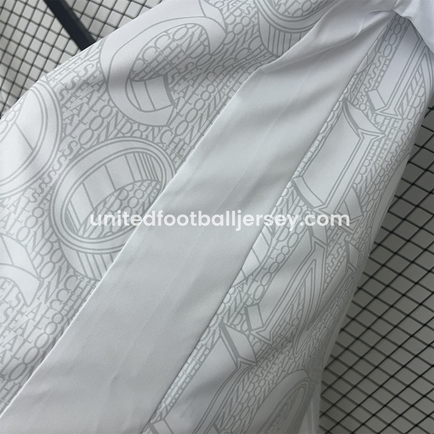 unitedfutballjersey-C.H.E.L.S.E.A 25-26 White Pre-Match Training Jersey - Fans Version