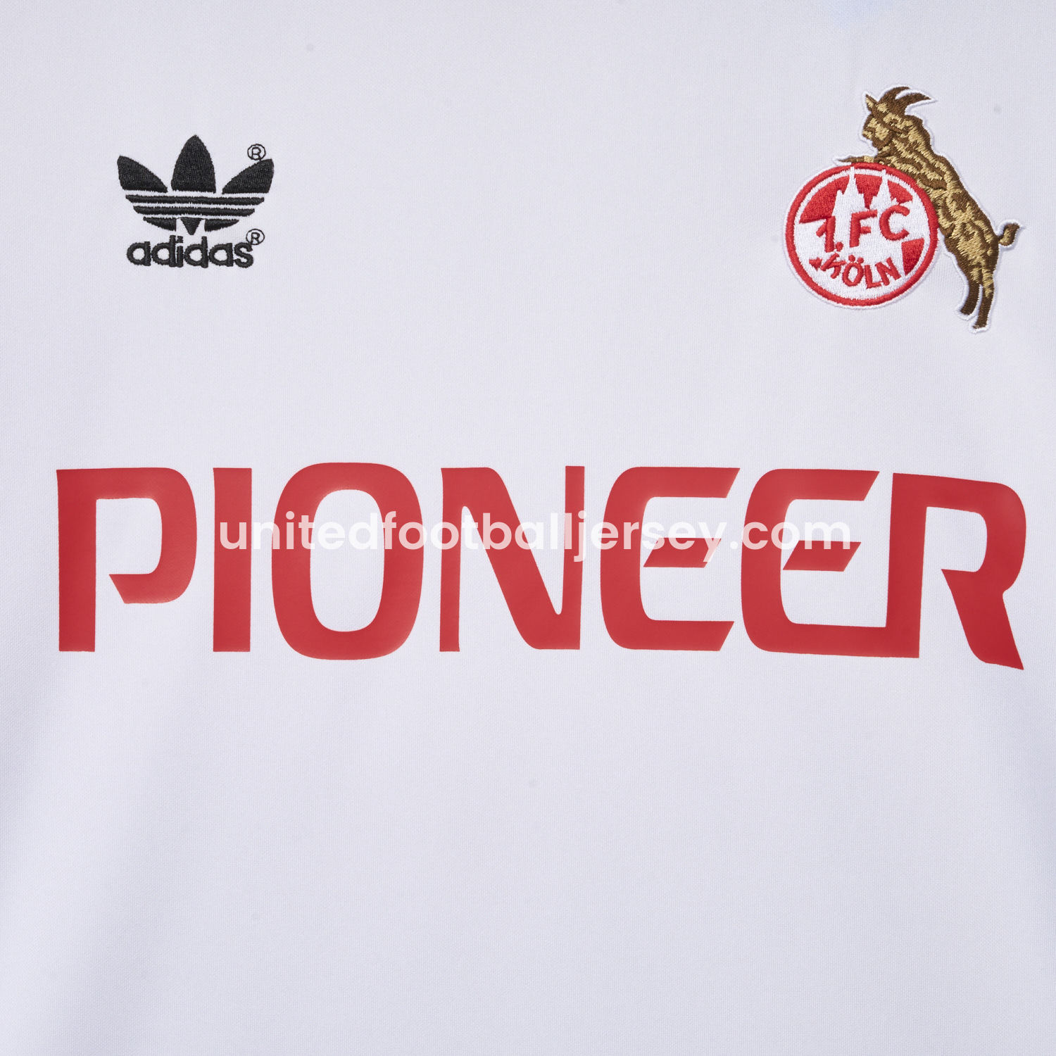 unitedfutballjersey-Retro 1. FC Köln 1980-81 Home Jersey