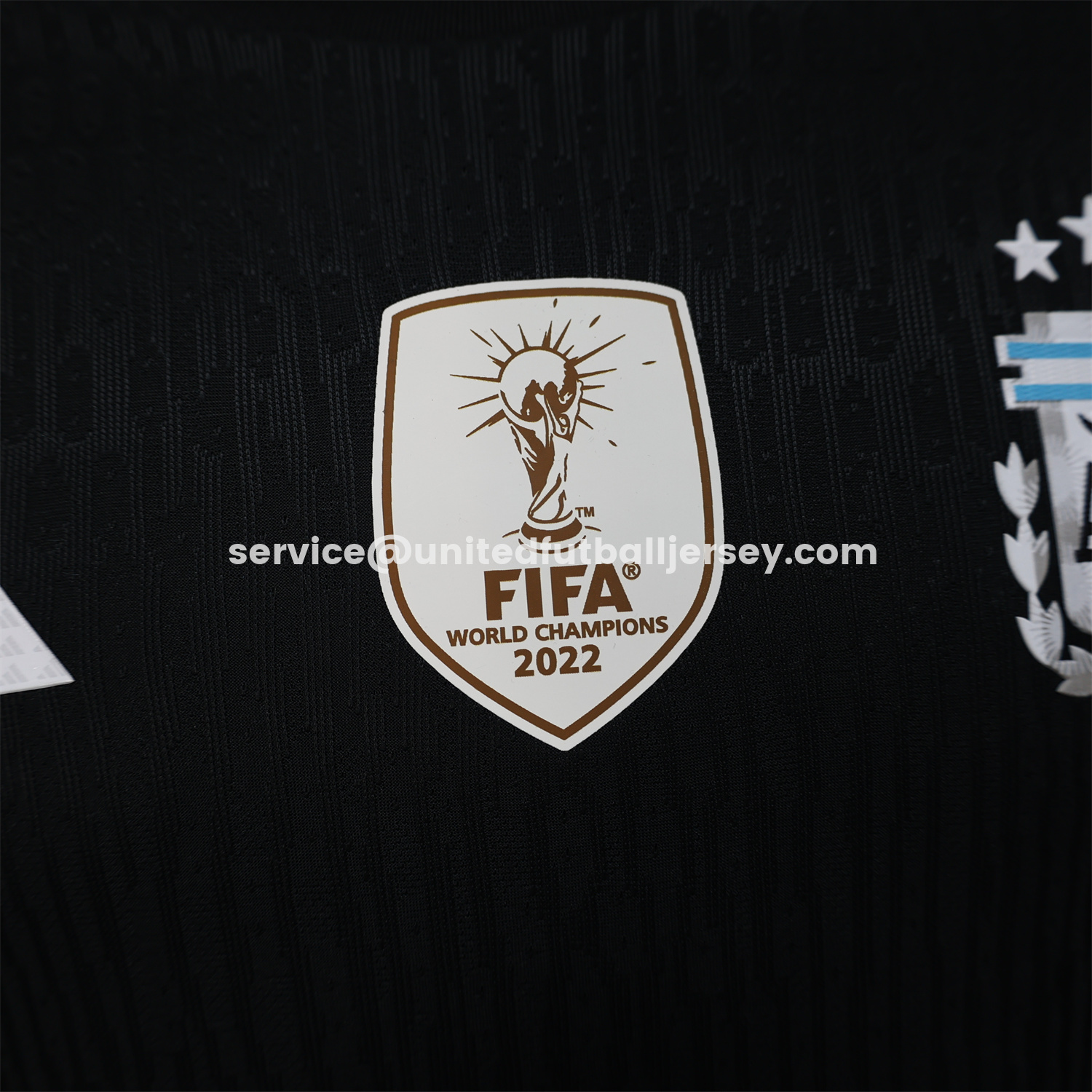 unitedfutballjersey-Argentina 2026 Black Pre-Match Training Jersey - Player Version
