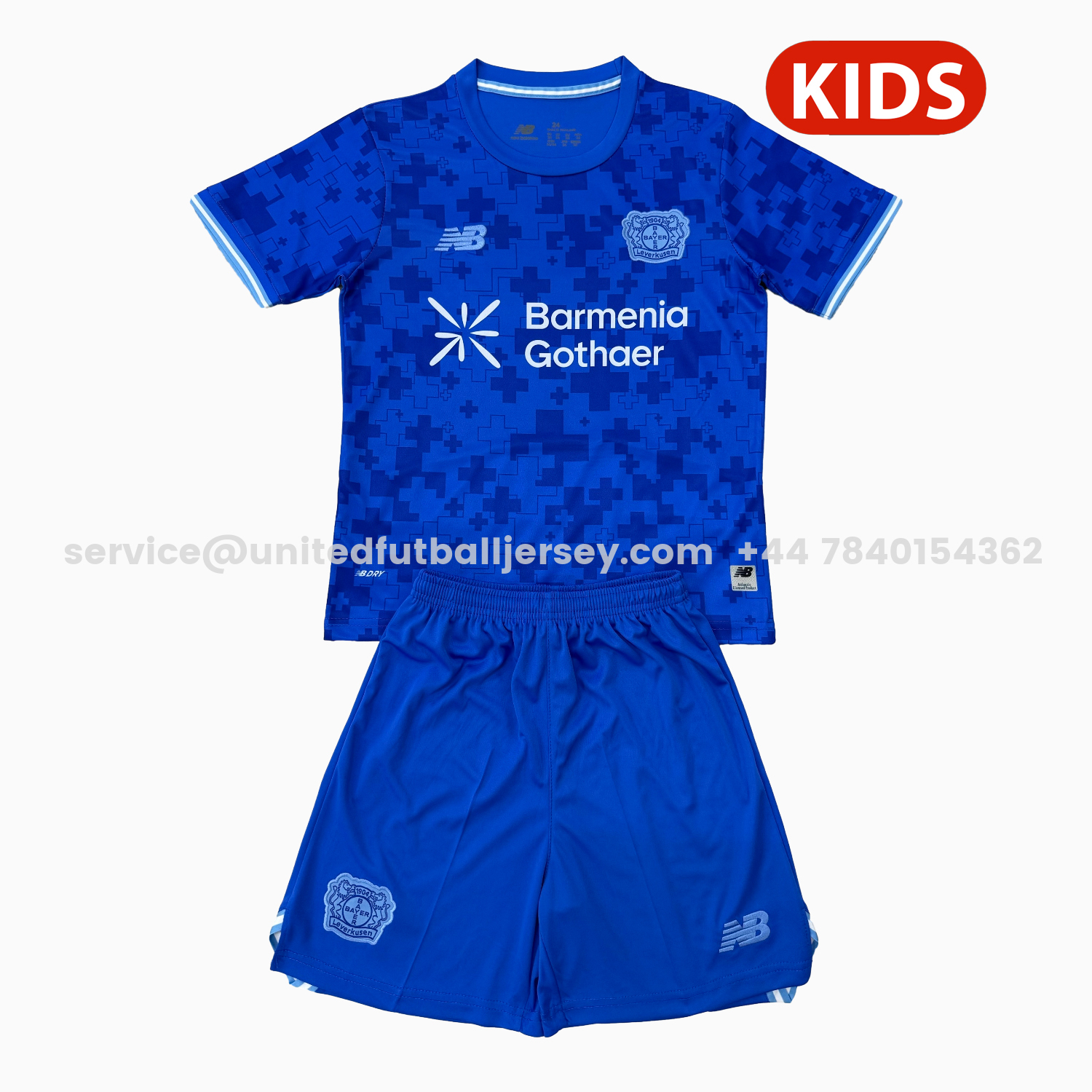 unitedfutballjersey-Bayer 04 Leverkusen 25-26 Third Kids Kit