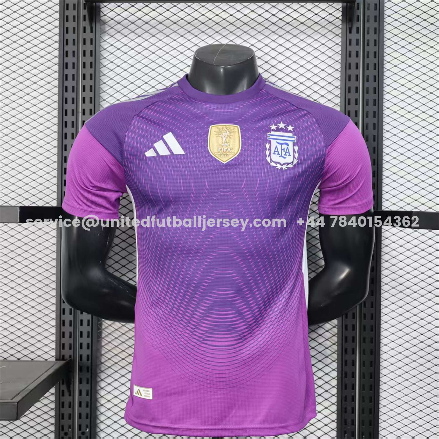 unitedfutballjersey-Argentina 25-26 Purple Goalkeeper Jersey - Player Version
