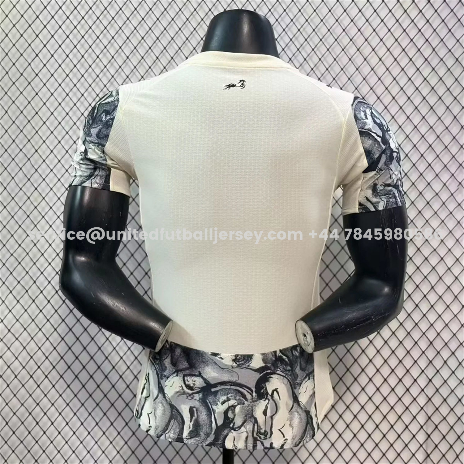 unitedfutballjersey-Manchester City 25-26 Year of the Horse Ink Painting Special Jersey - Player Version