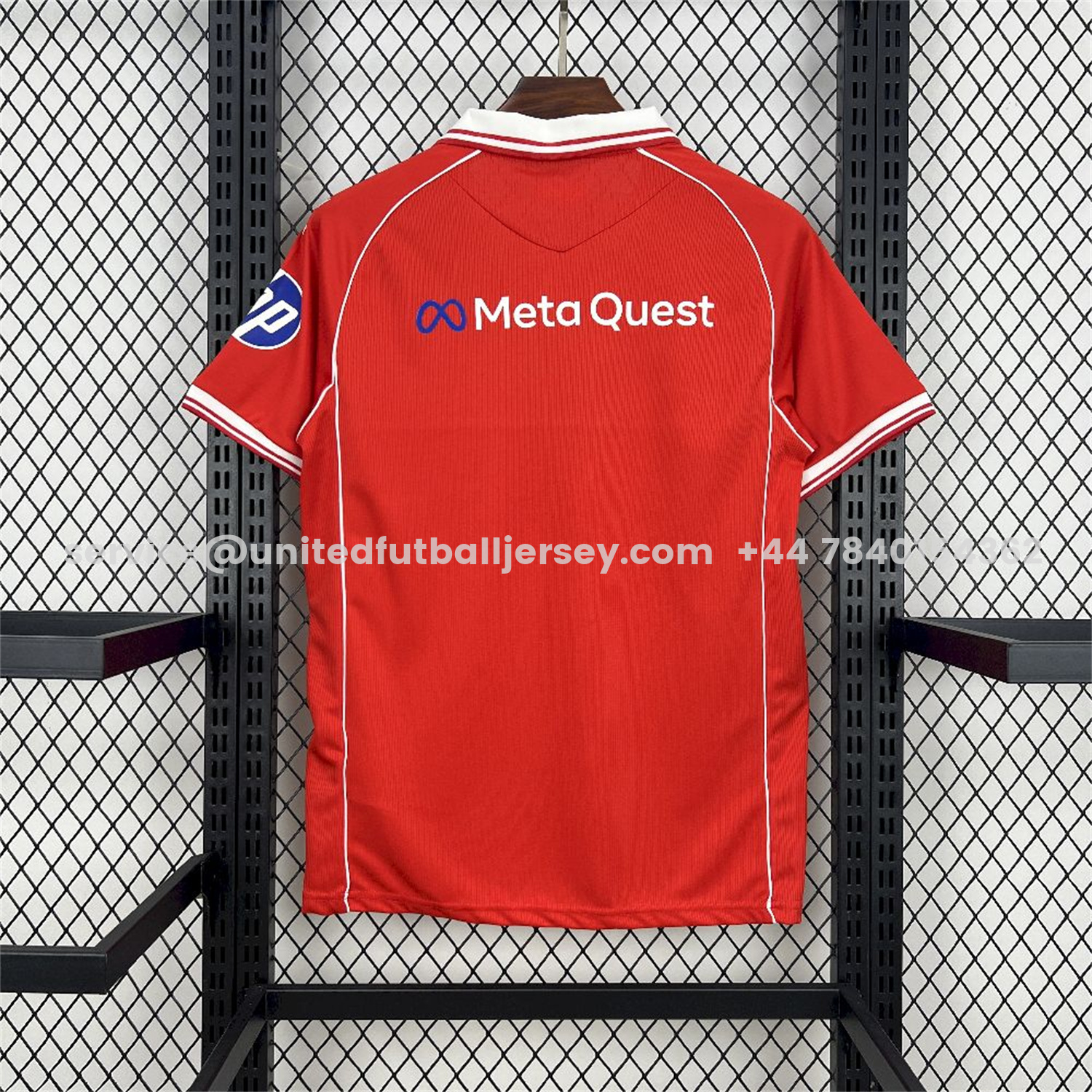 unitedfutballjersey-Wrexham 25-26 Home Jersey - Fans Version