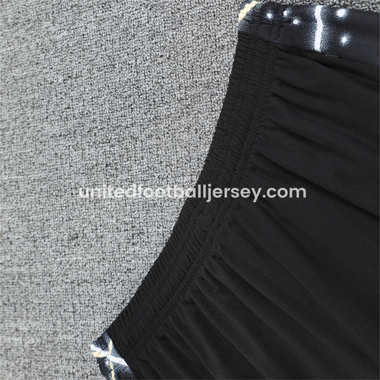 unitedfutballjersey-C.H.E.L.S.E.A 25-26 Vest Training Set - Yellow Fluorescent Rays Black Vest & Black Shorts