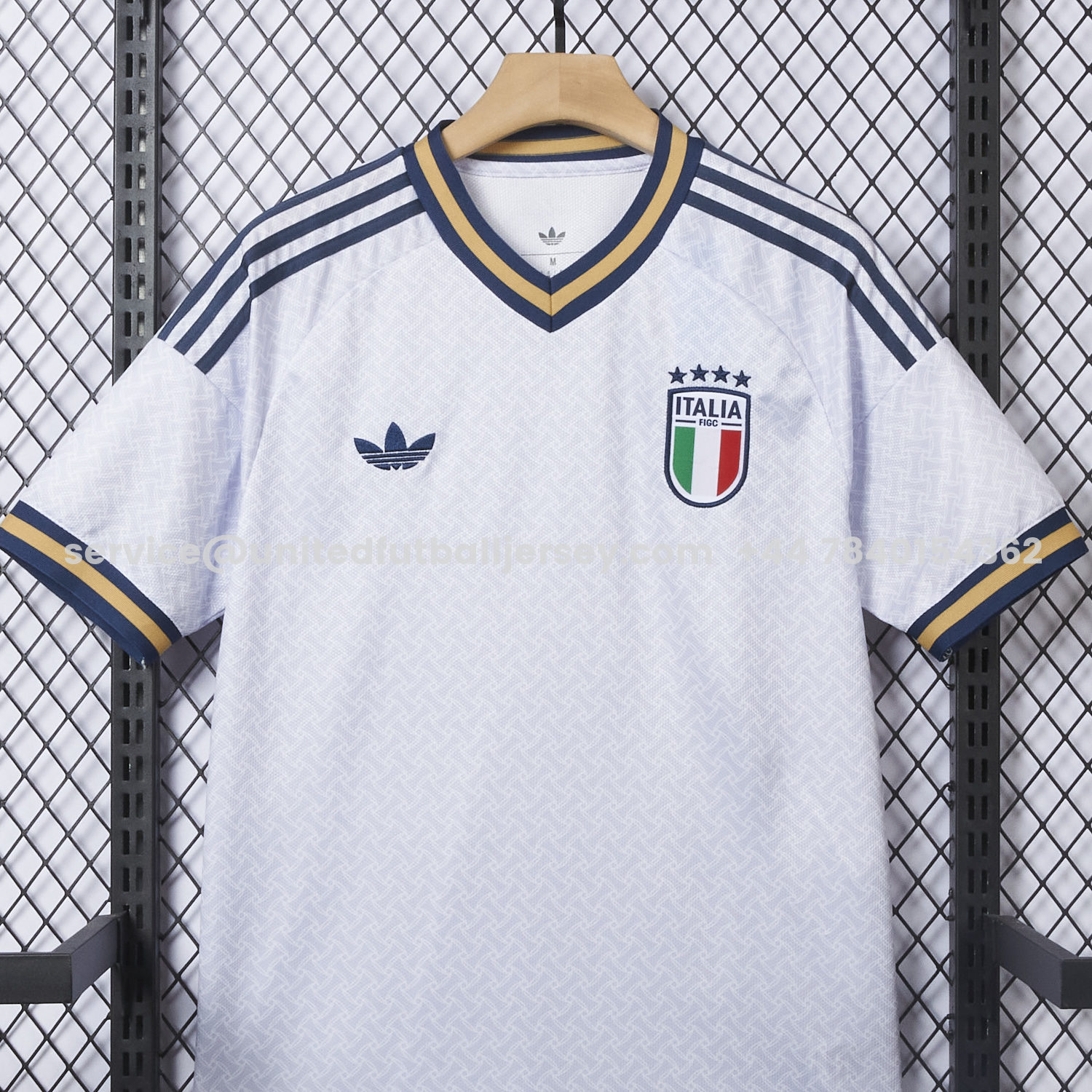 unitedfutballjersey-Italy 2026 Away White Jersey - Fans Version