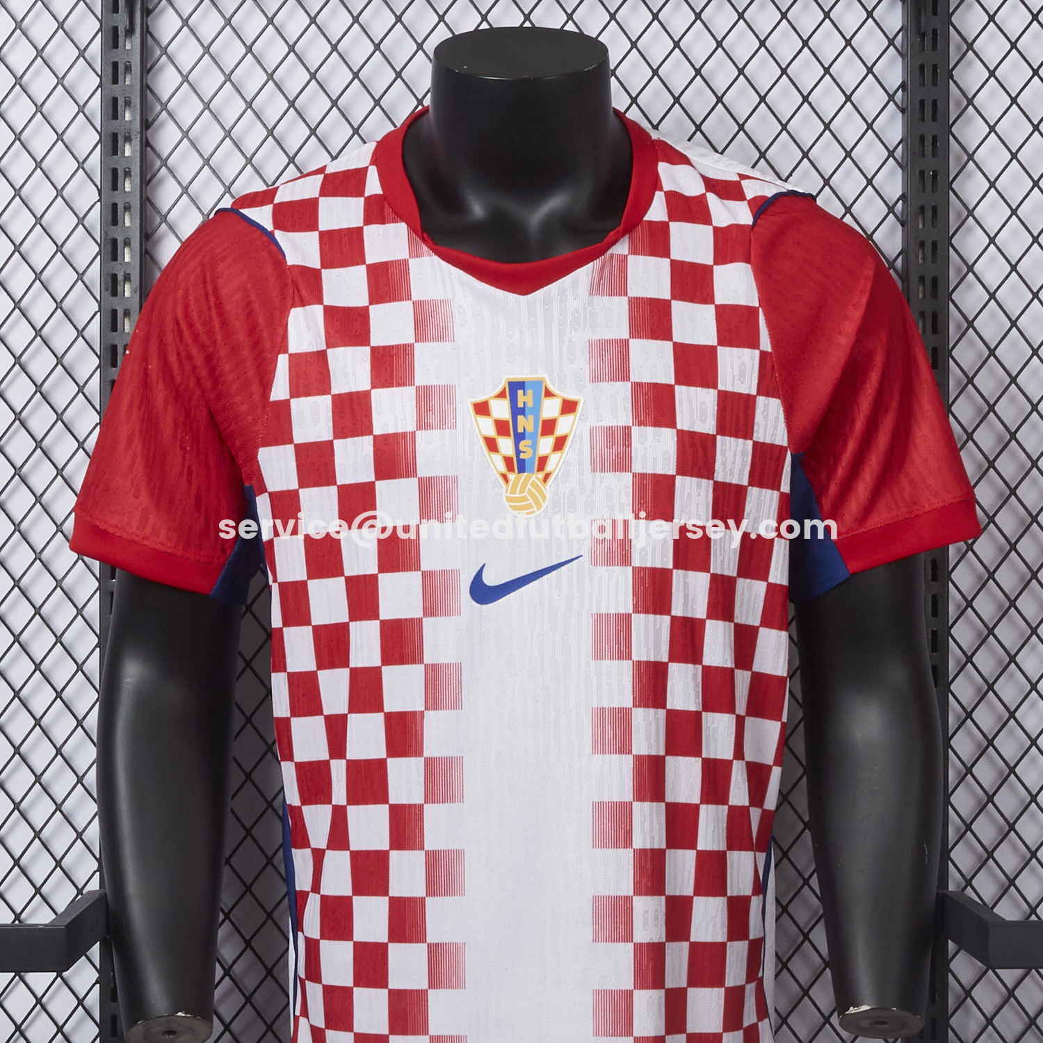 unitedfutballjersey-Croatia 2026 Home Jersey - Player Version