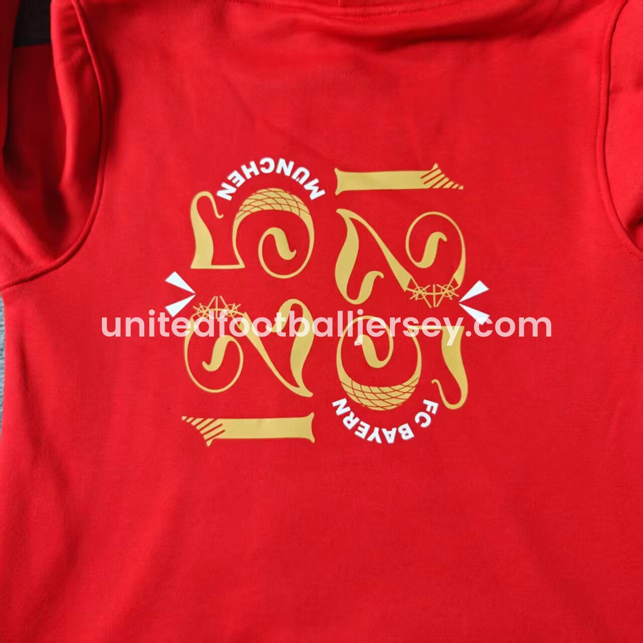 unitedfutballjersey-Bayern Munich 2025 125th Anniversary Unisex Pullover Hoodie