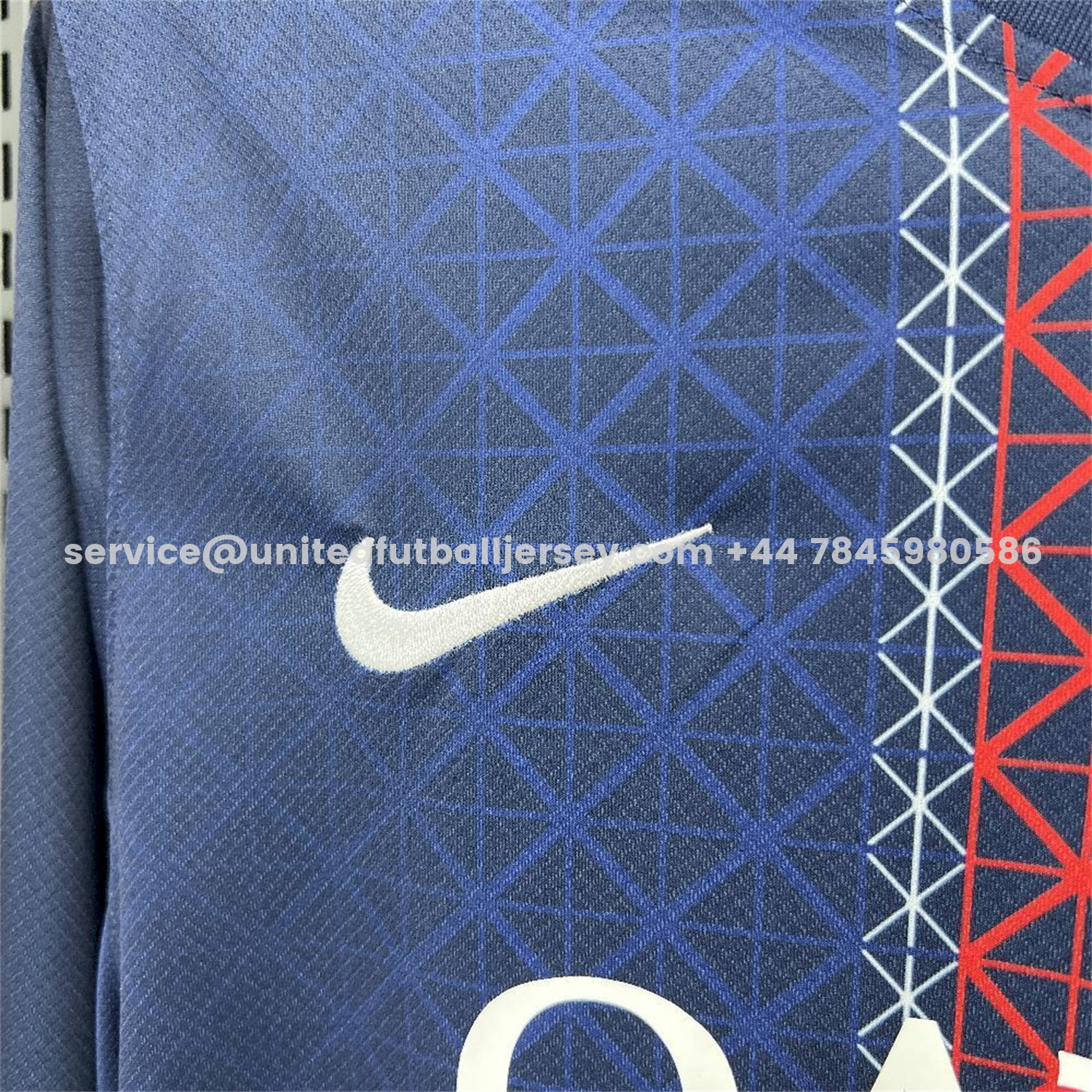 unitedfutballjersey-Paris Saint-Germain PSG 25-26 Home Long Sleeves Jersey - Fans Version