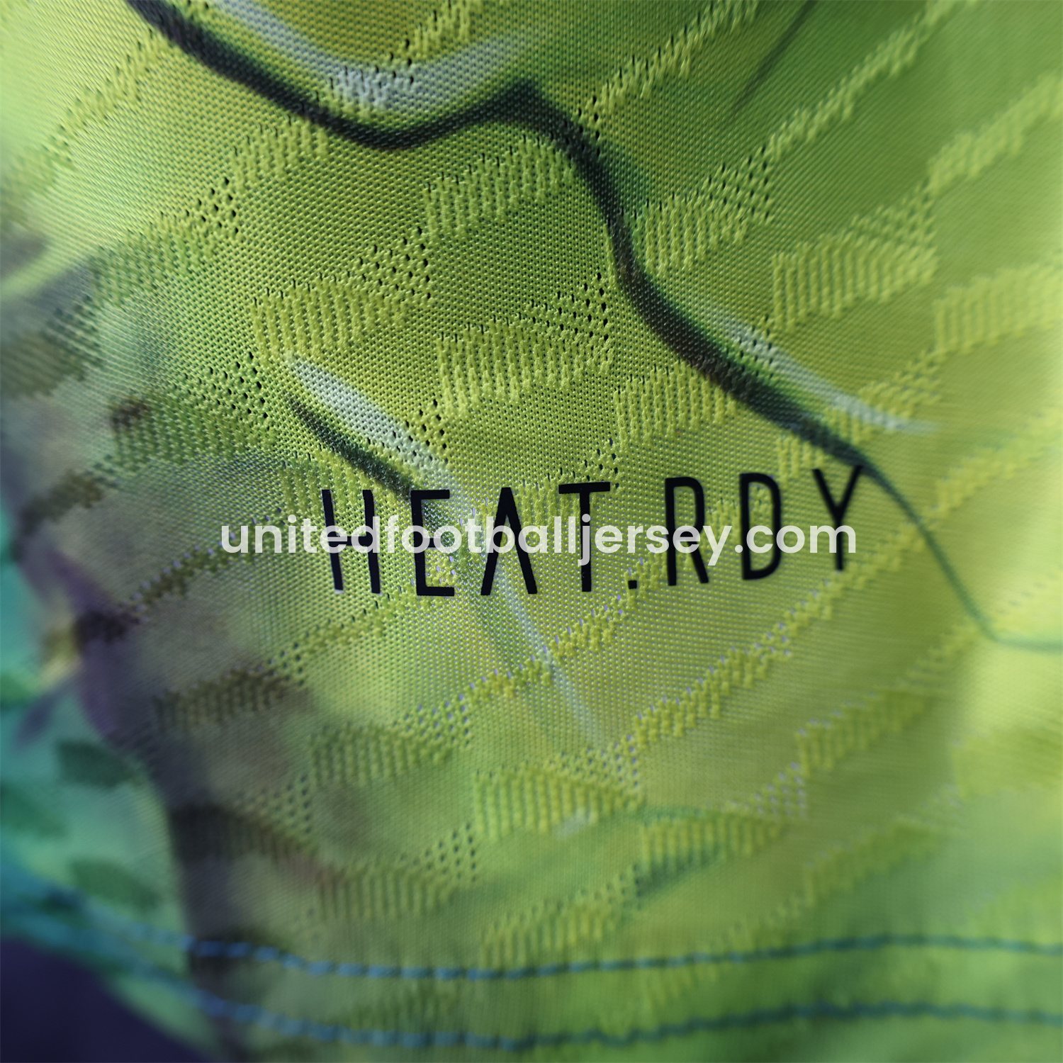 unitedfutballjersey-Real Madrid 25-26 Green & Yellow Special Edition Jersey - Player Version