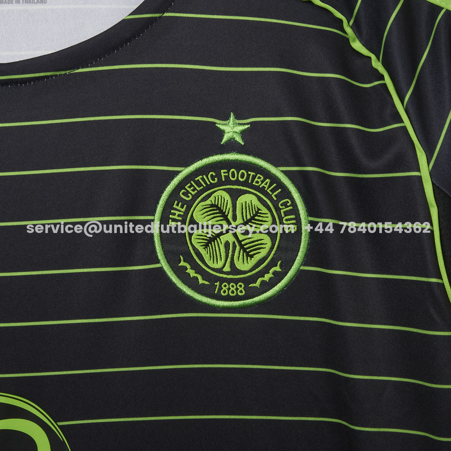 unitedfutballjersey-Celtic 25-26 Away Green Jersey - Fans Version