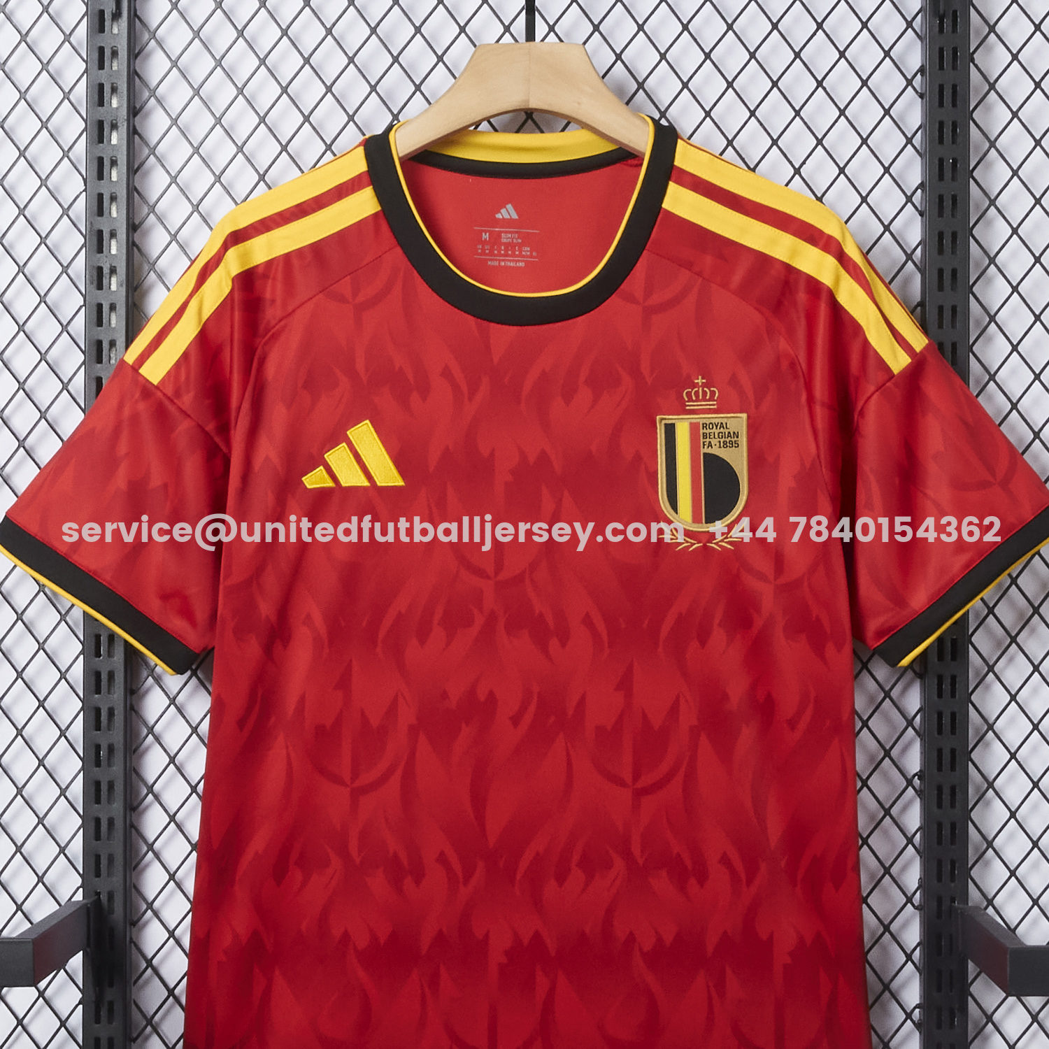 unitedfutballjersey-Belgium 2026 Home Jersey - Fans Version