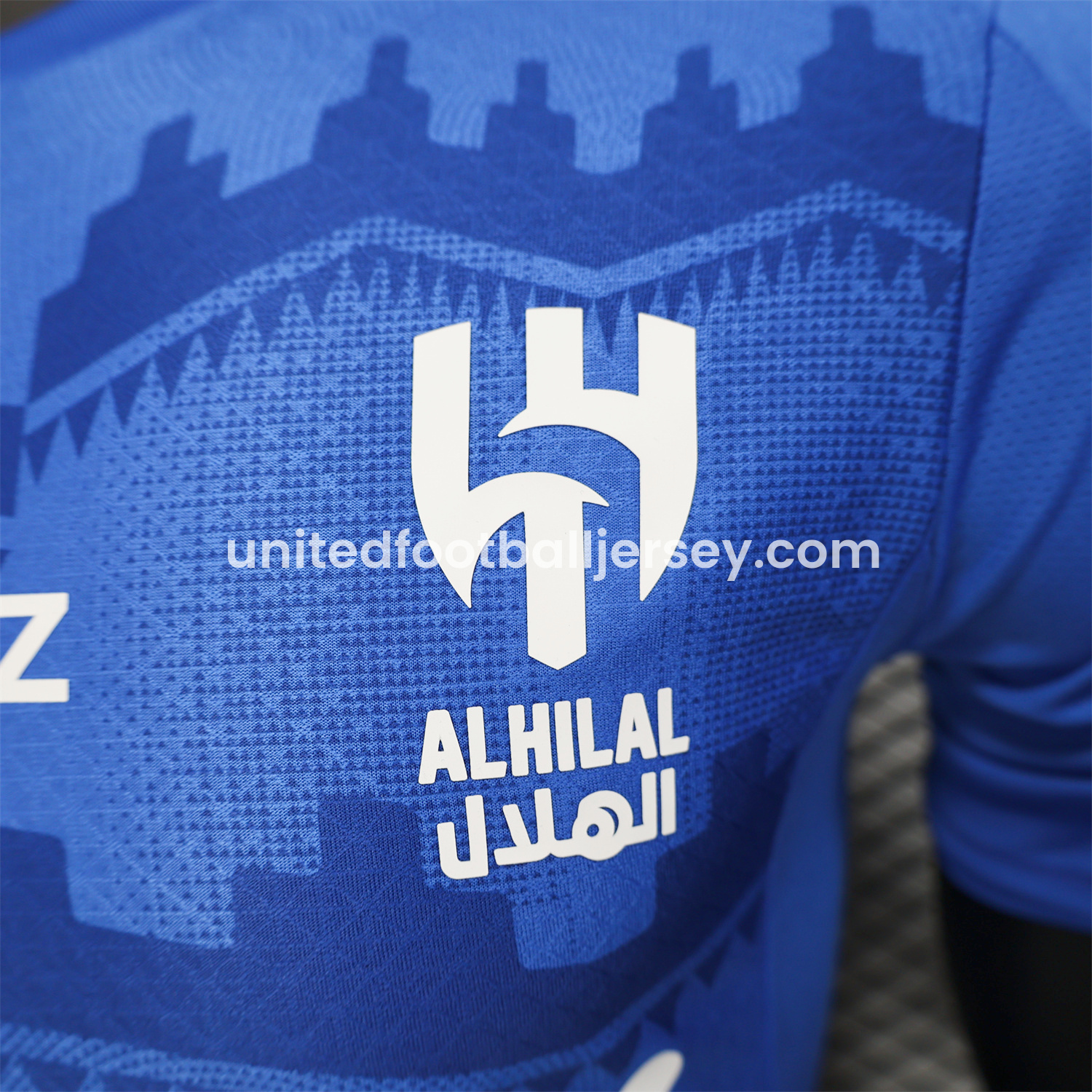 unitedfutballjersey-Al Hilal Riyadh Crescent 25-26 Club Home Jersey - Player Version