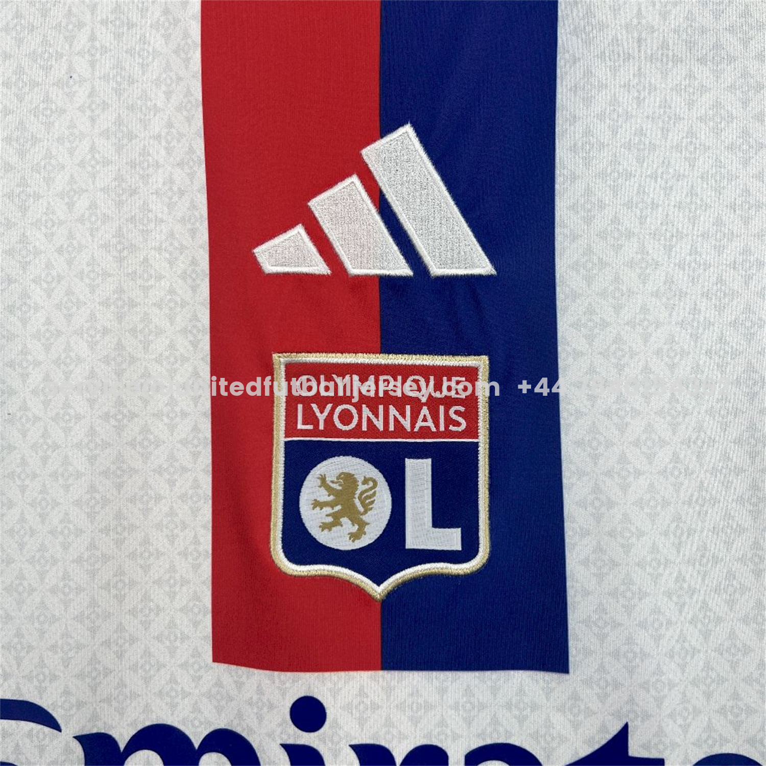 unitedfutballjersey-Lyon 25-26 Home Jersey - Fans Version