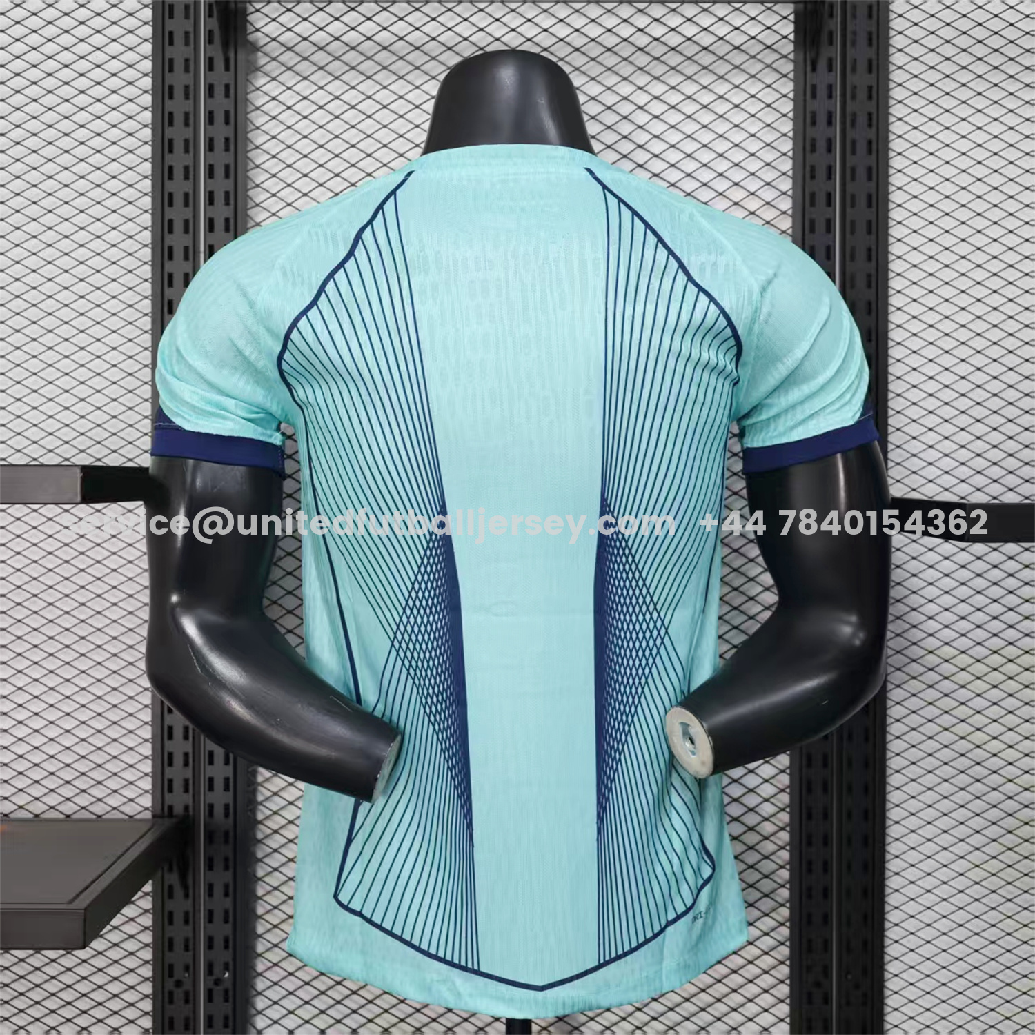 unitedfutballjersey-Barcelona 25-26 T90 Cyan Special Jersey - Player Version