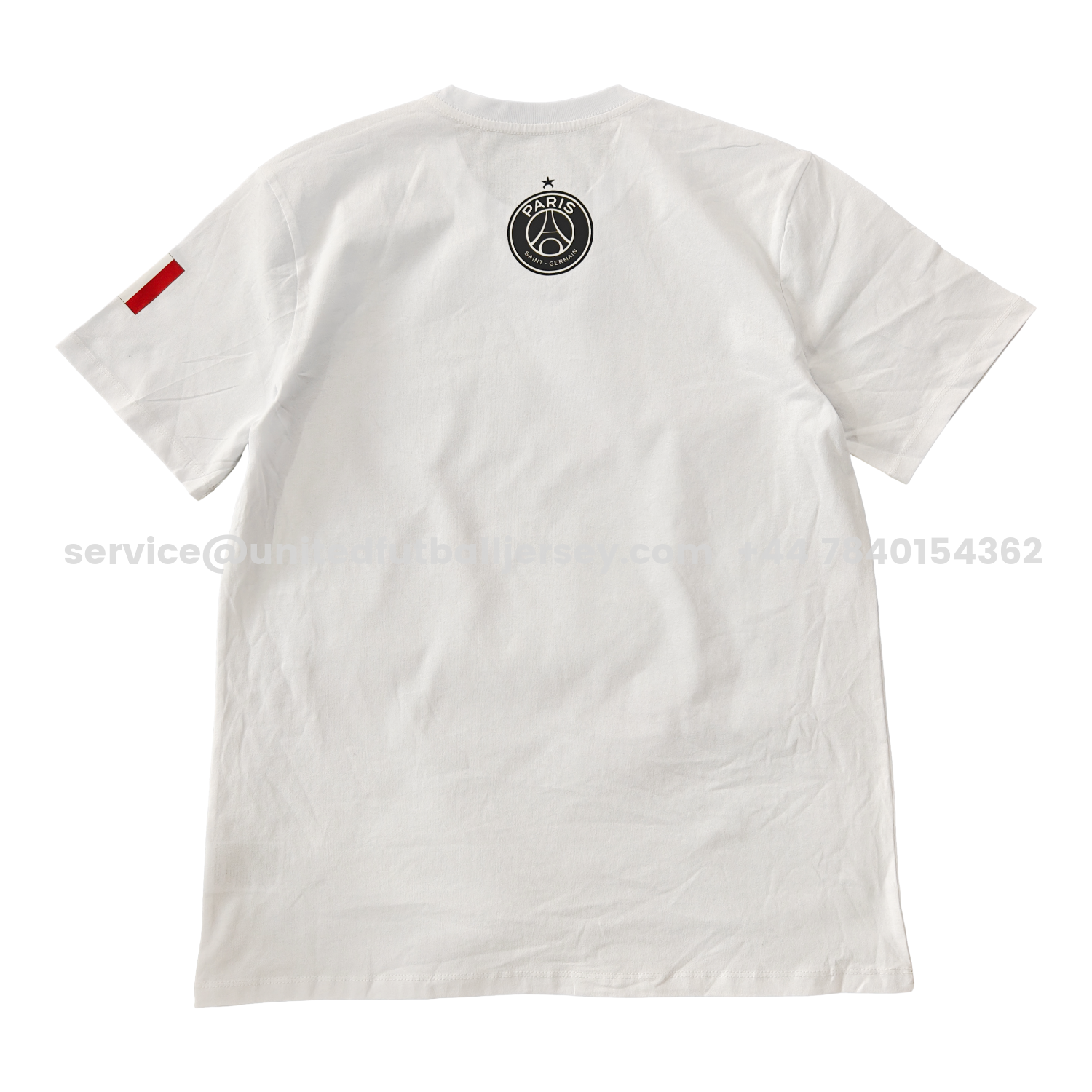 unitedfutballjersey-Paris Saint-Germain PSG 2025 Champions League Commemorative White T-shirt