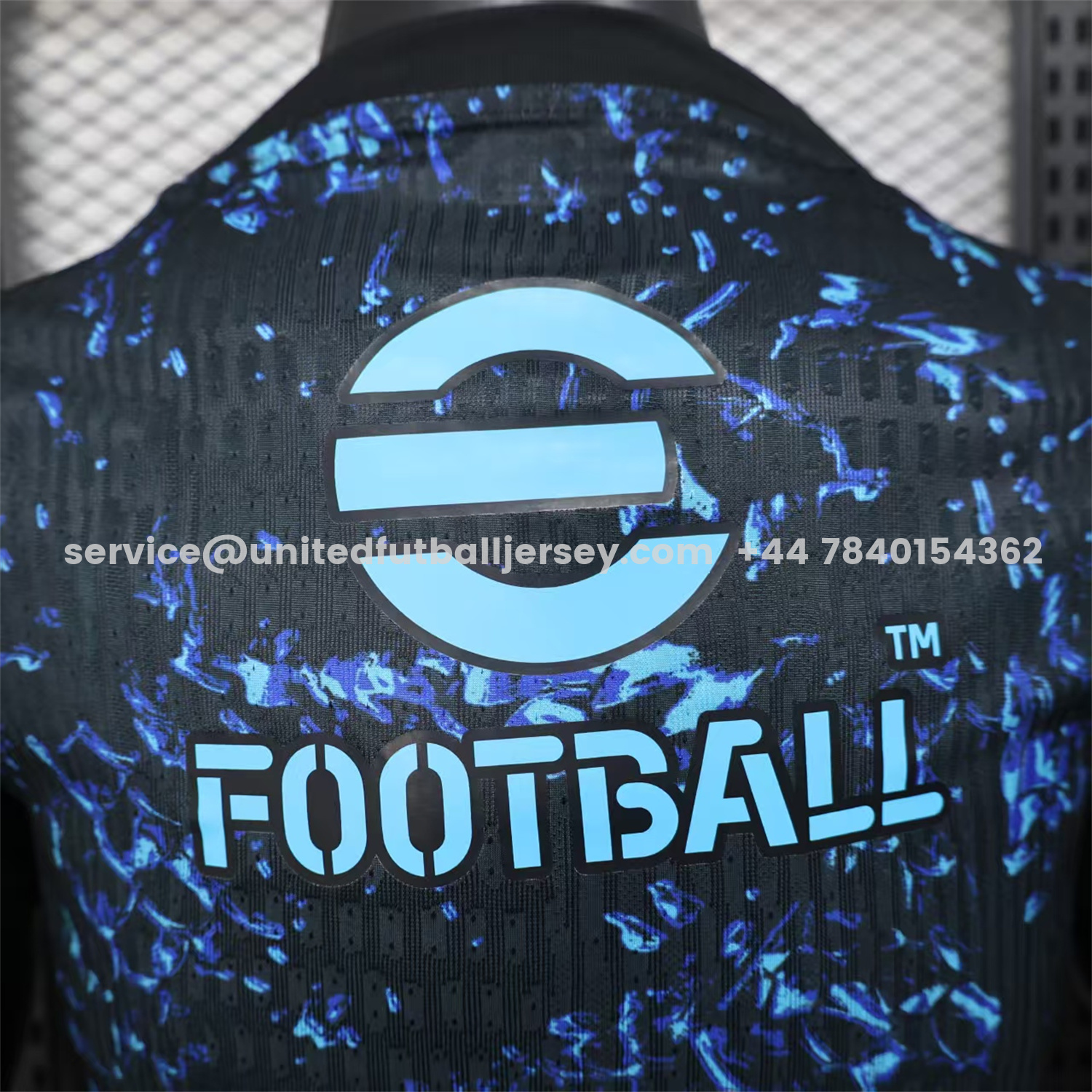 unitedfutballjersey-Inter Milan 25-26 Pre-Match Training Jersey Black Blue - Player Version