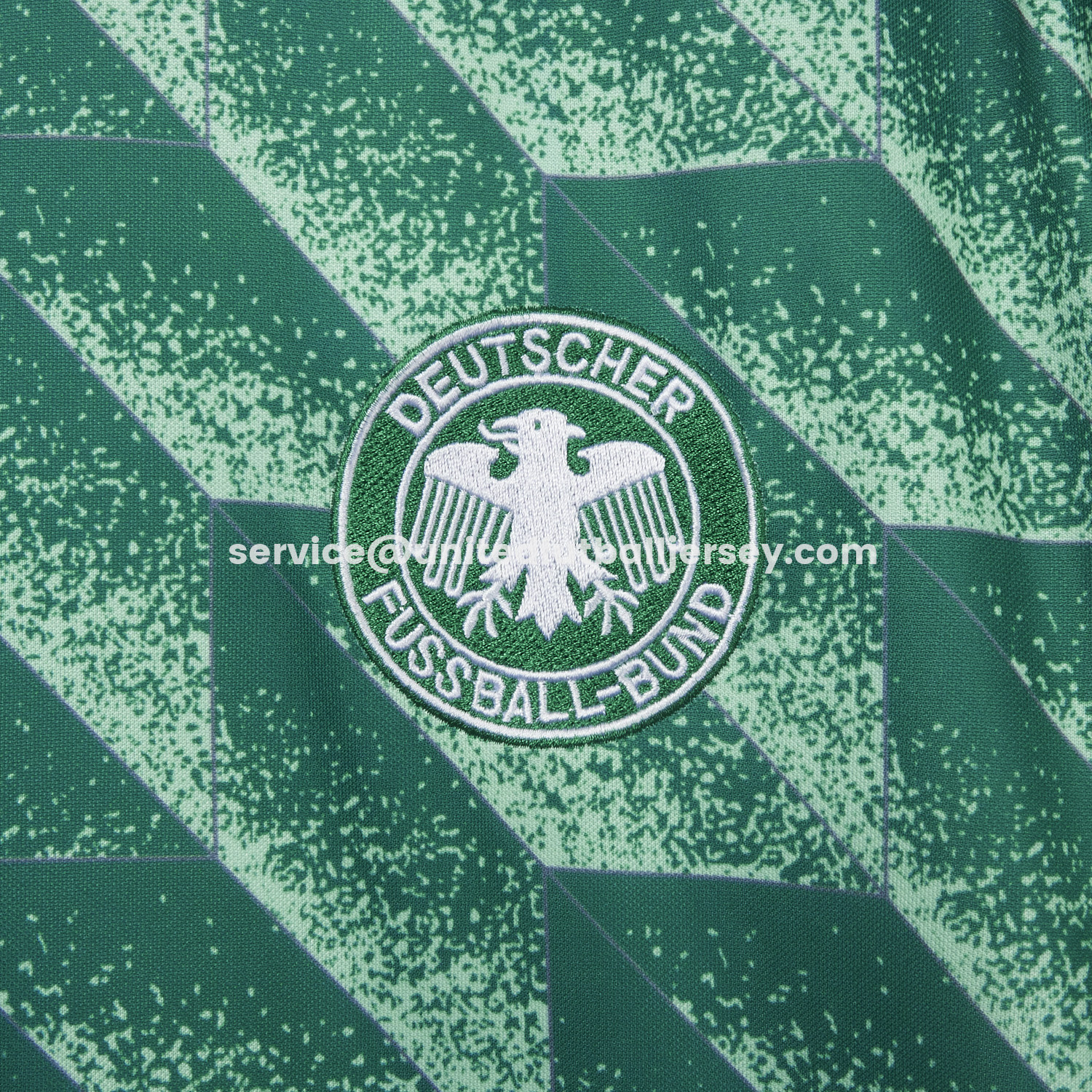 unitedfutballjersey-Retro Germany 1990 Away Green Jersey