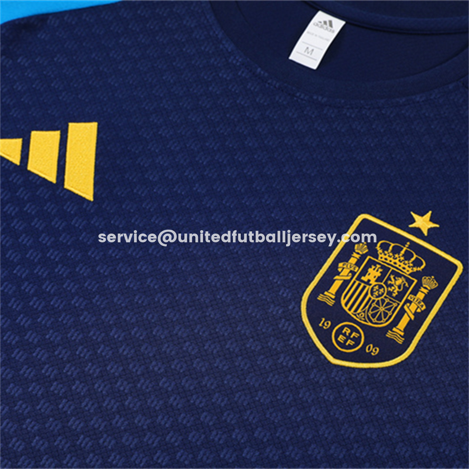 unitedfutballjersey-Spain 2026 Short-Sleeve Training Set - Royal Blue Top & Shorts