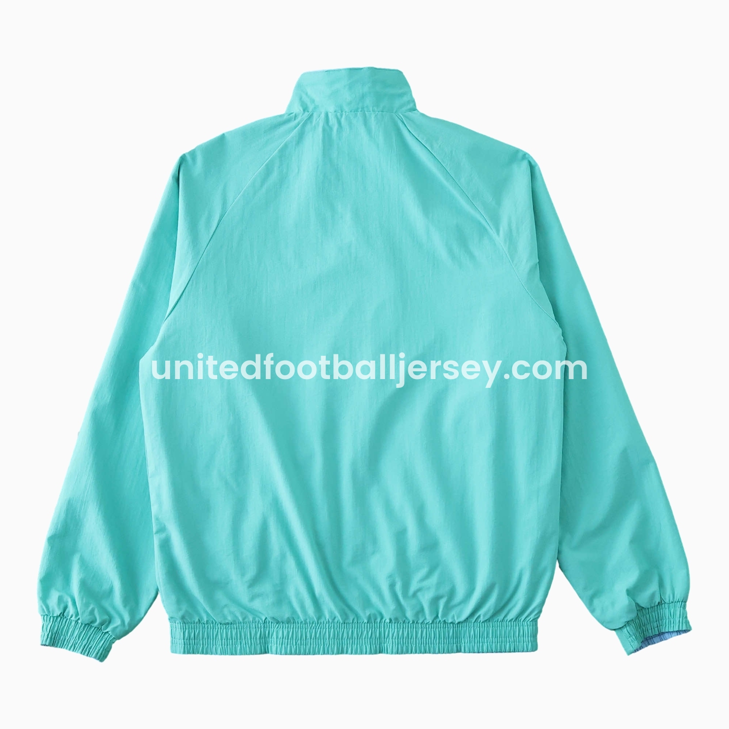 unitedfutballjersey-Retro England 1992 Third Double Sided Reversible Windbreaker - Blue & Green