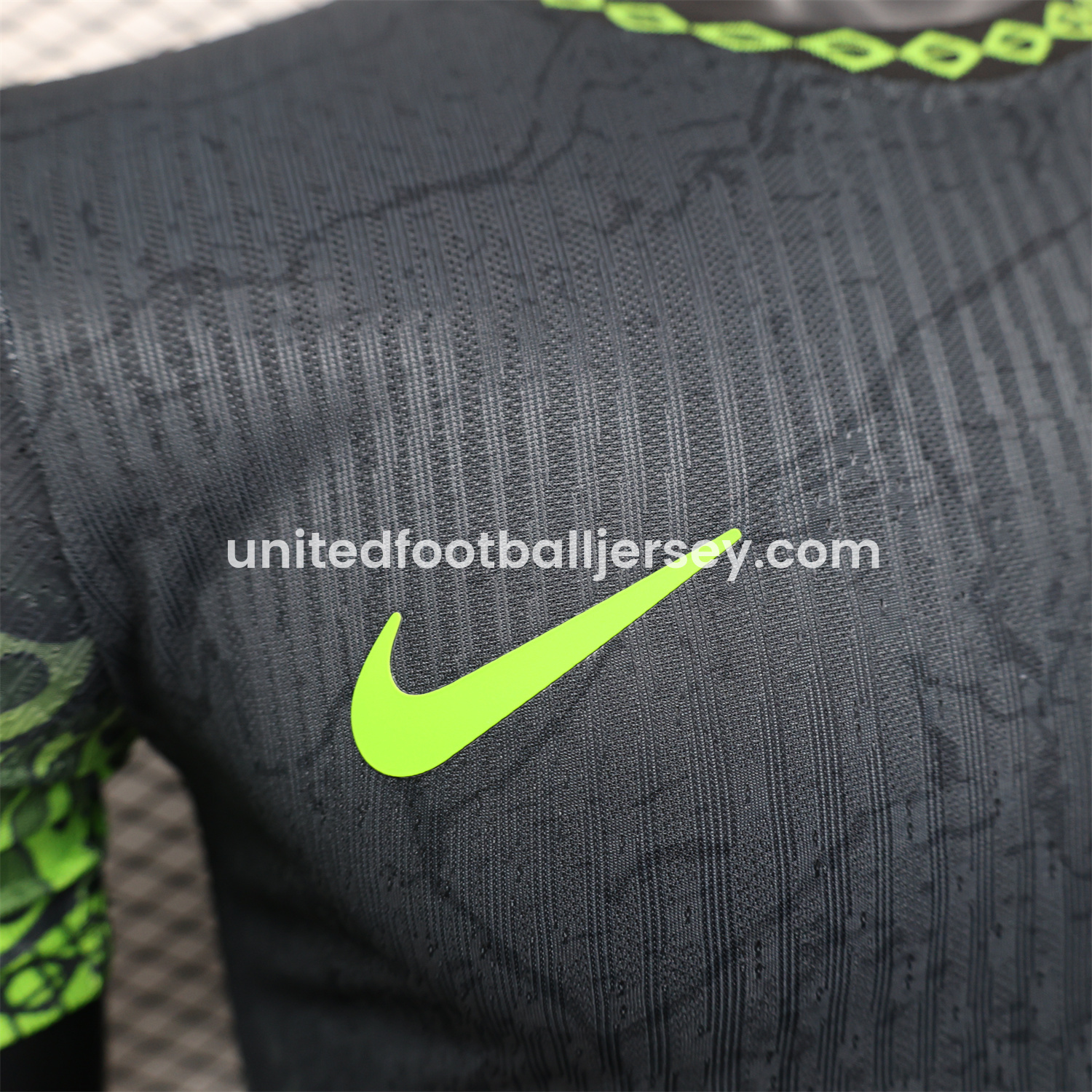 unitedfutballjersey-Brazil 2025 Green Fire Black Special Edition Jersey - Player Version