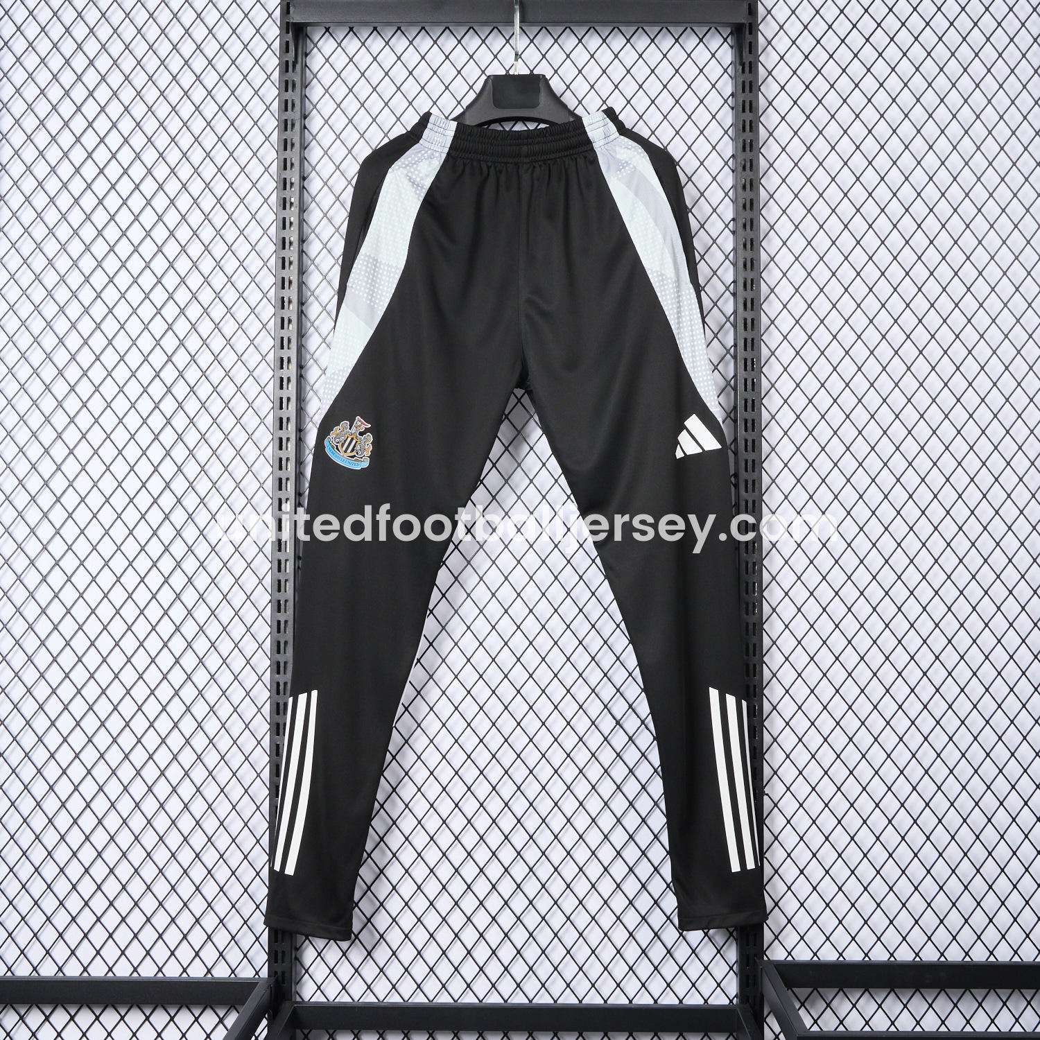 unitedfutballjersey-Newcastle United 24-25 Black Training Pants - Player Version