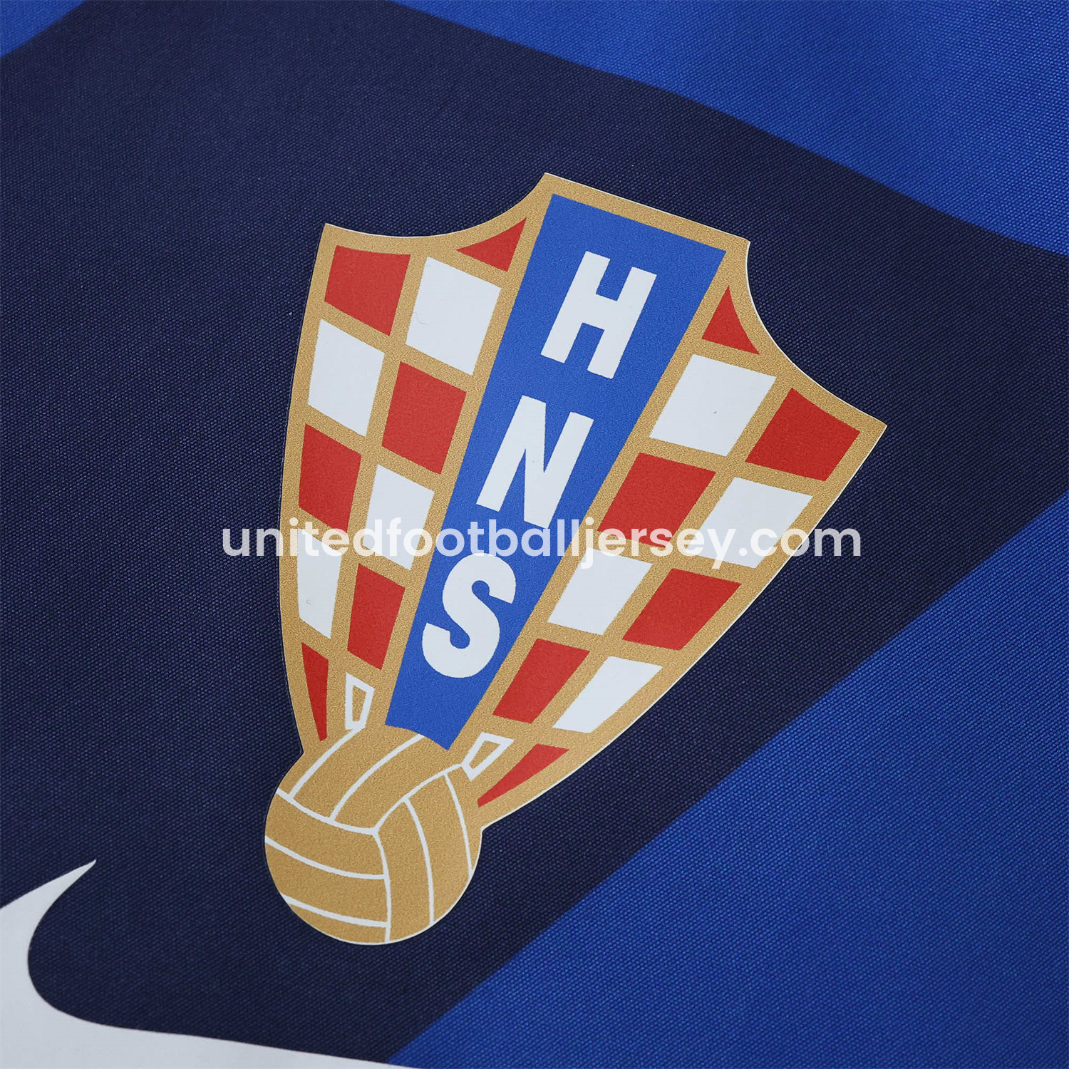 unitedfutballjersey-Croatia 24-25 Away Style Double Sided Reversible Windbreaker - Blue