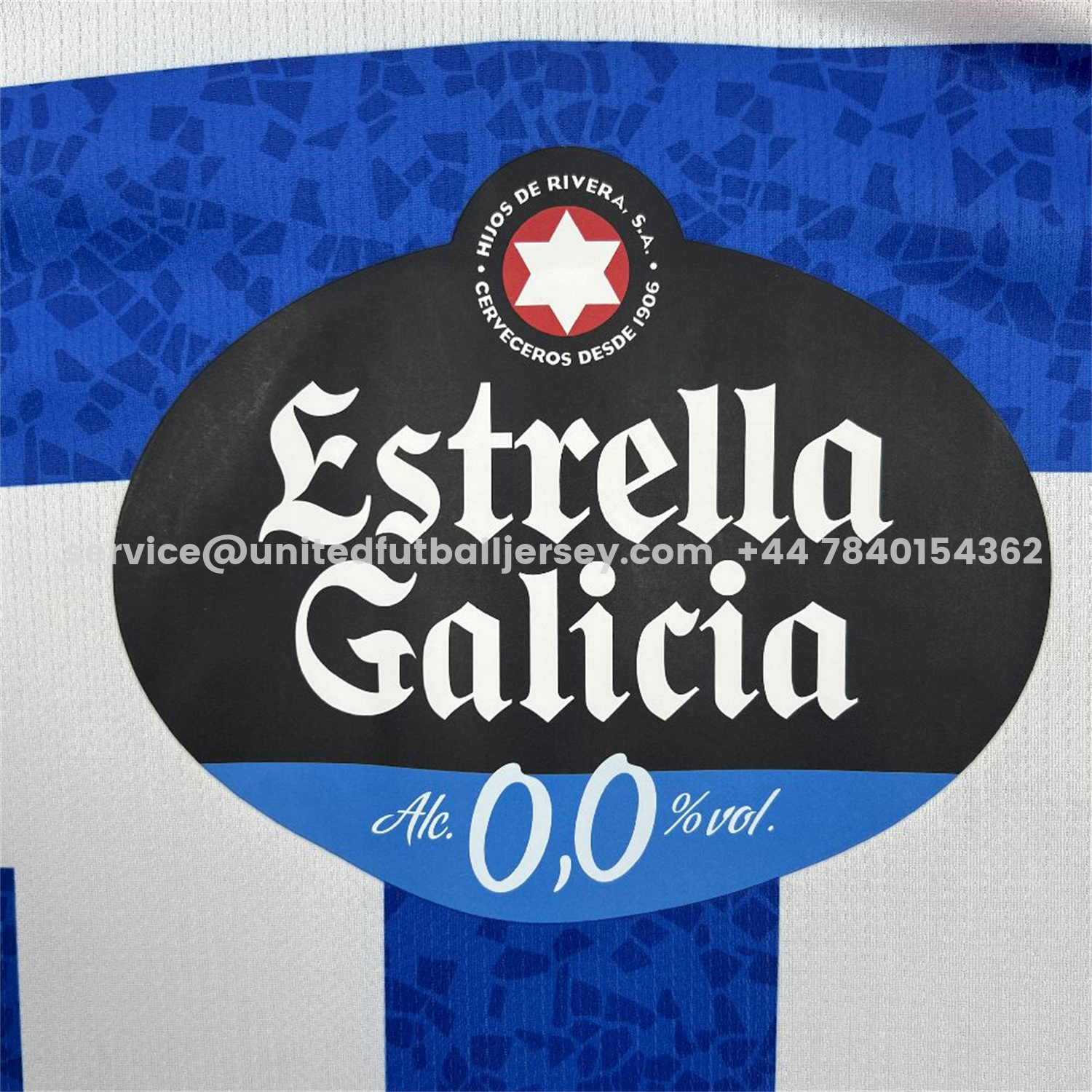 unitedfutballjersey-Deportivo de La Coruña 25-26 Home Jersey - Fans Version