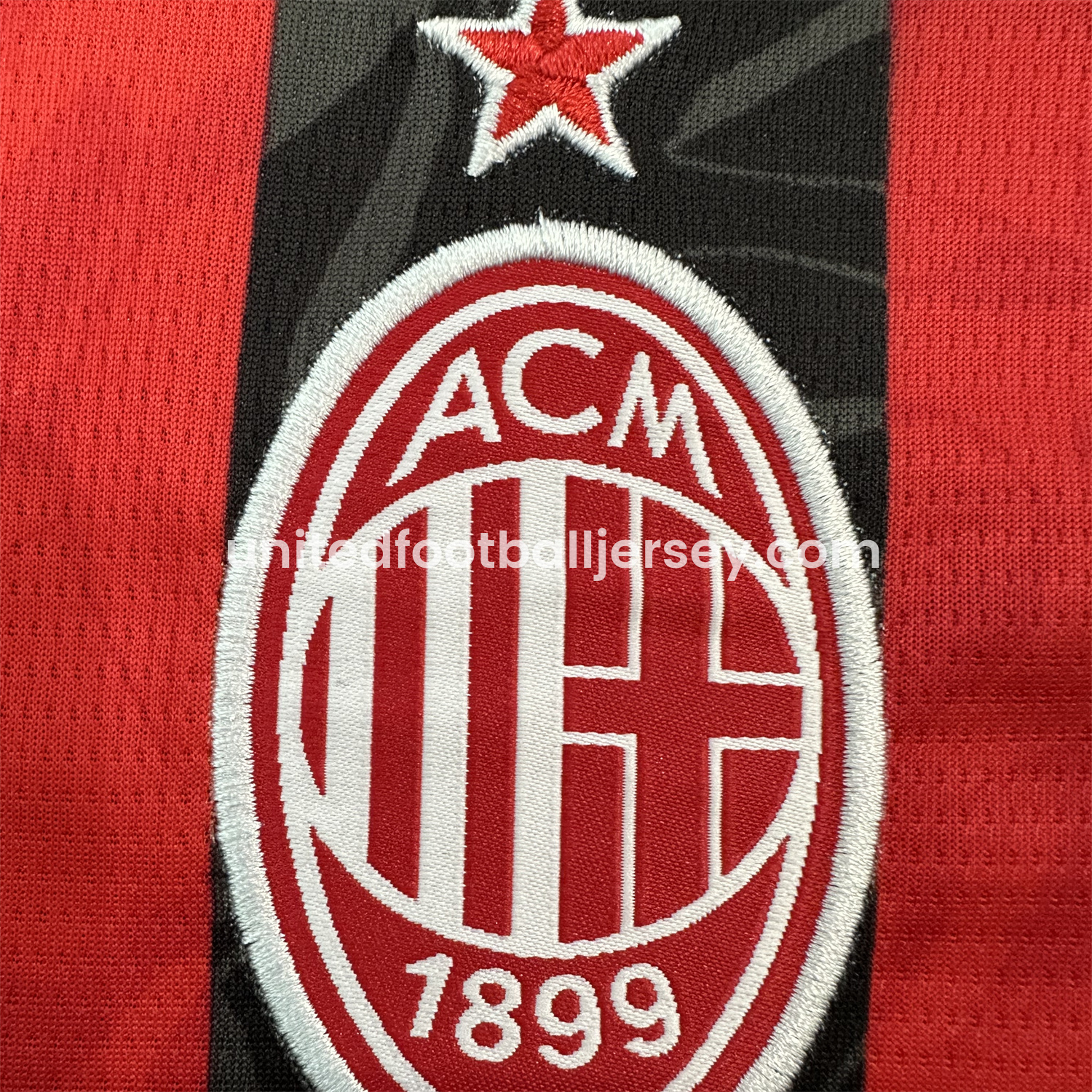 unitedfutballjersey-AC Milan 25-26 Home Jersey - Fans Version