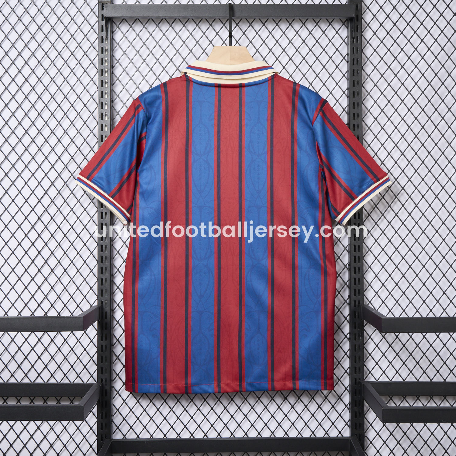 unitedfutballjersey-Barcelona 25-26 Retro Style Jersey - Fans Version
