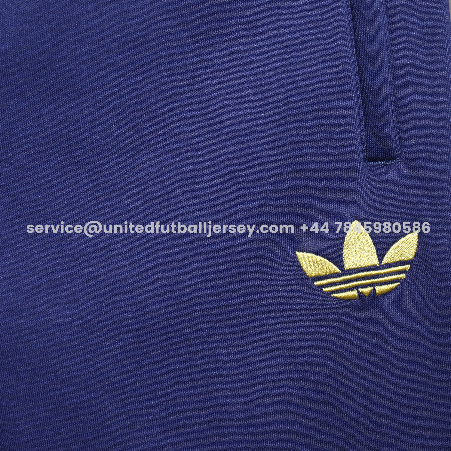 unitedfutballjersey-Real Madrid 25-26 Pure Color 1902 Training Set - Dark Blue Top and Dark Blue Pants