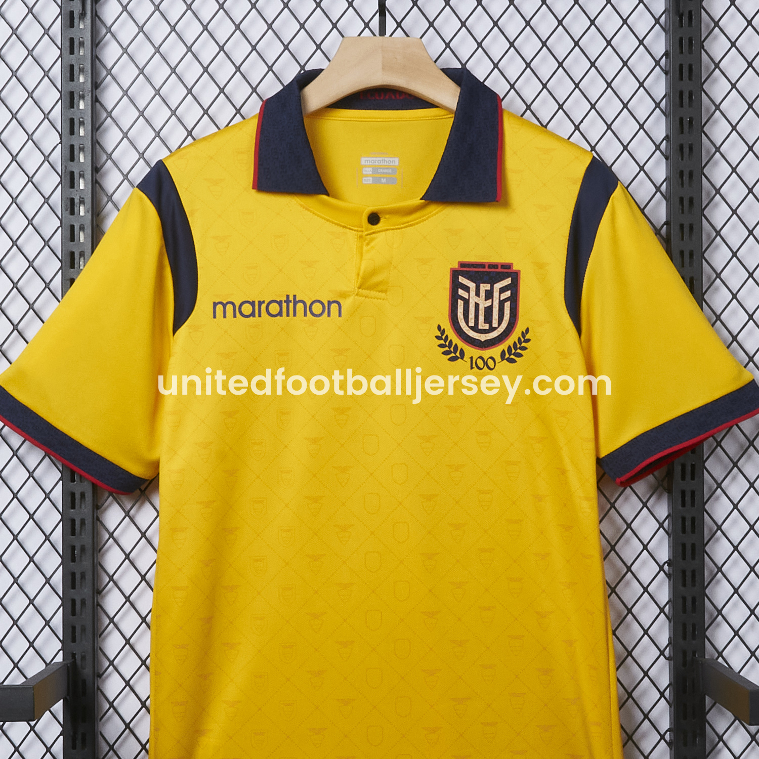 unitedfutballjersey-Ecuador 2025 Centenary Home Jersey - Fans Version