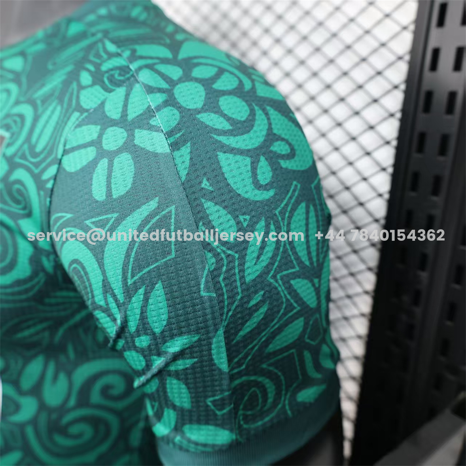 unitedfutballjersey-Club Deportivo Palestino Palestine 25-26 Green Flowers Jersey - Player Version